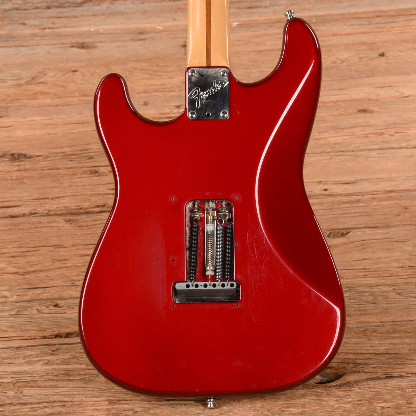 Fender Deluxe Stratocaster Plus With Unknown Body Crimson Red 1996
