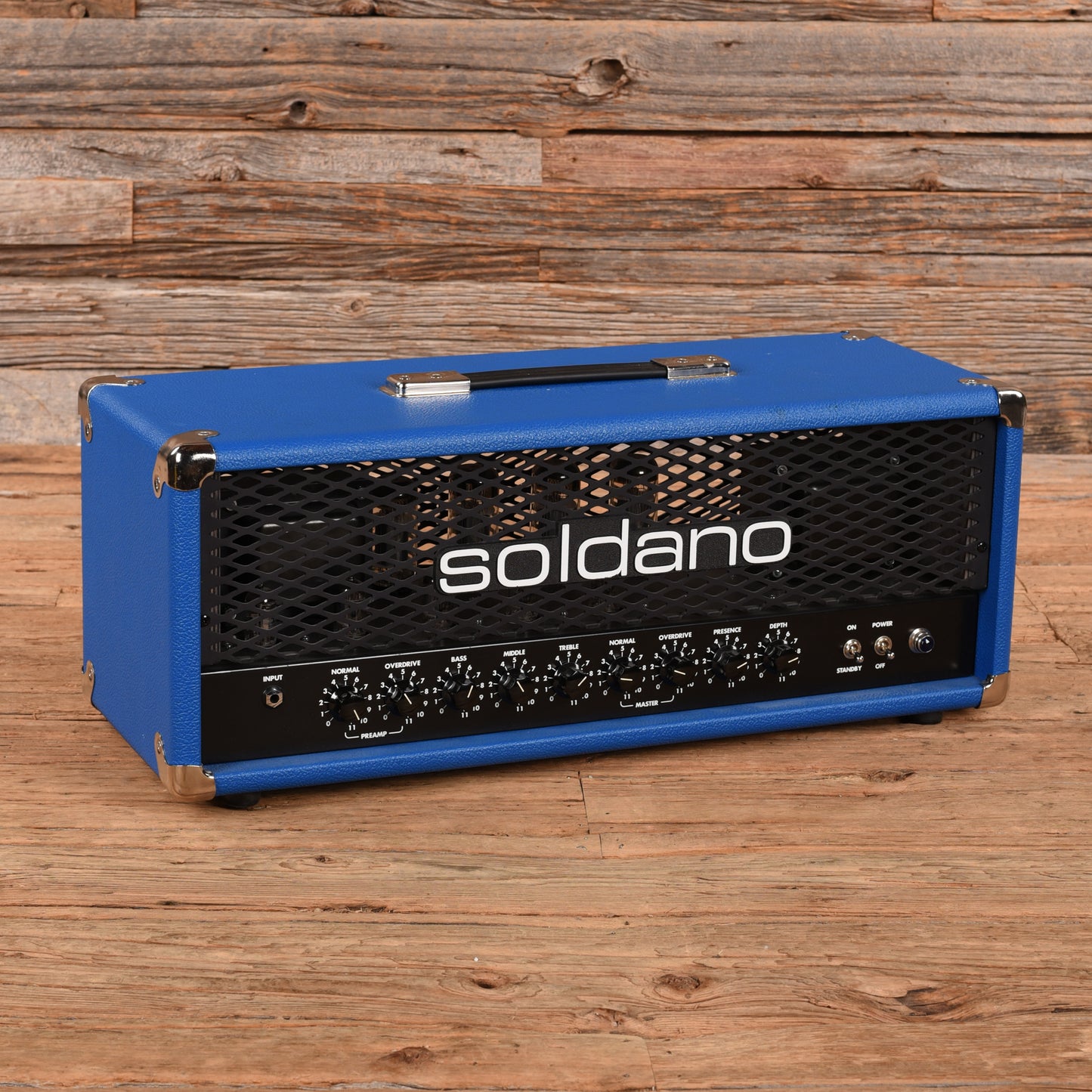 Soldano Hot Rod 100 Plus Head Blue Amplifiers