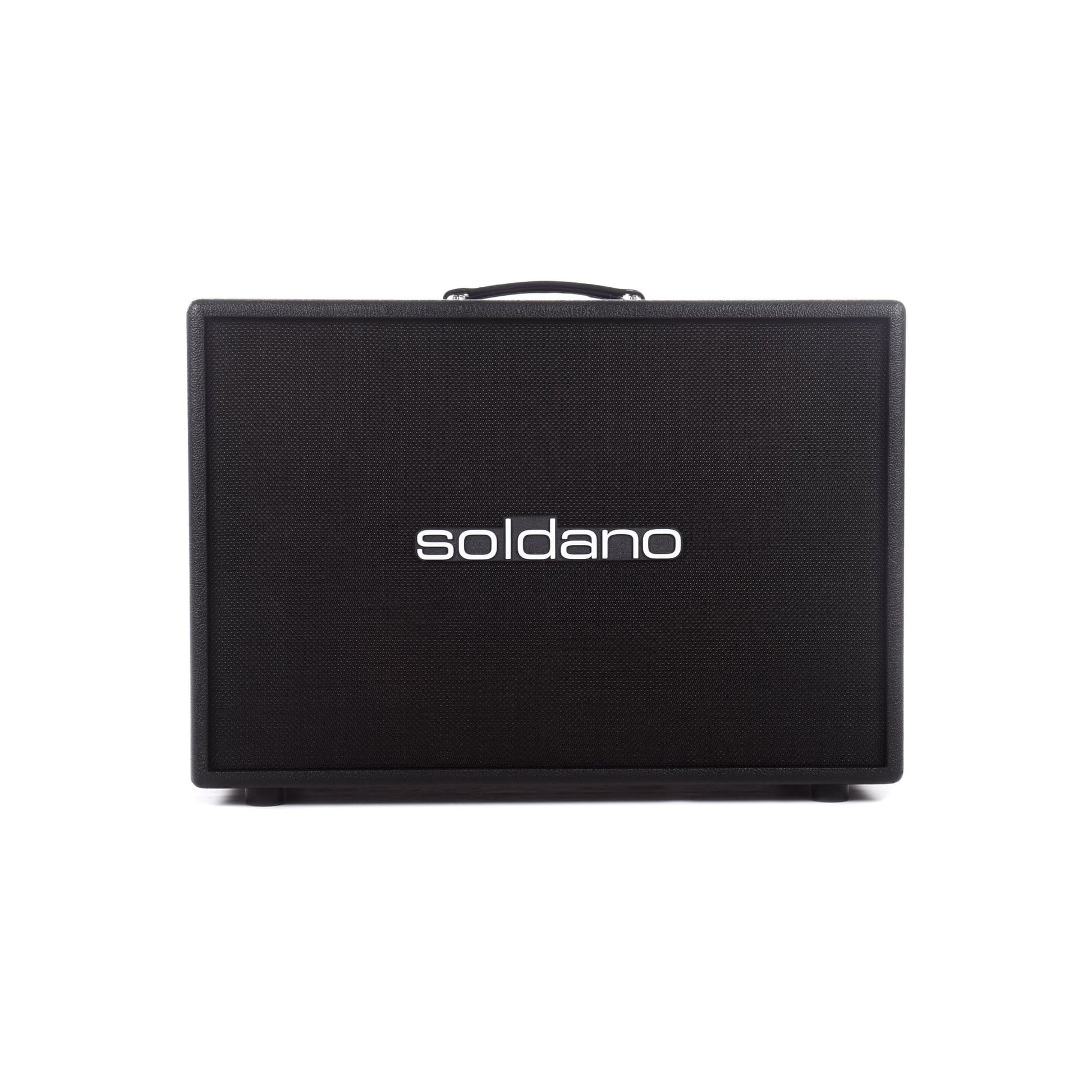 Soldano 2x12" Cab 120w 8 Ohms Black Tolex Black Grille w/Celestion Vintage 30 Speakers Amps / Guitar Amps / Guitar Cabinets
