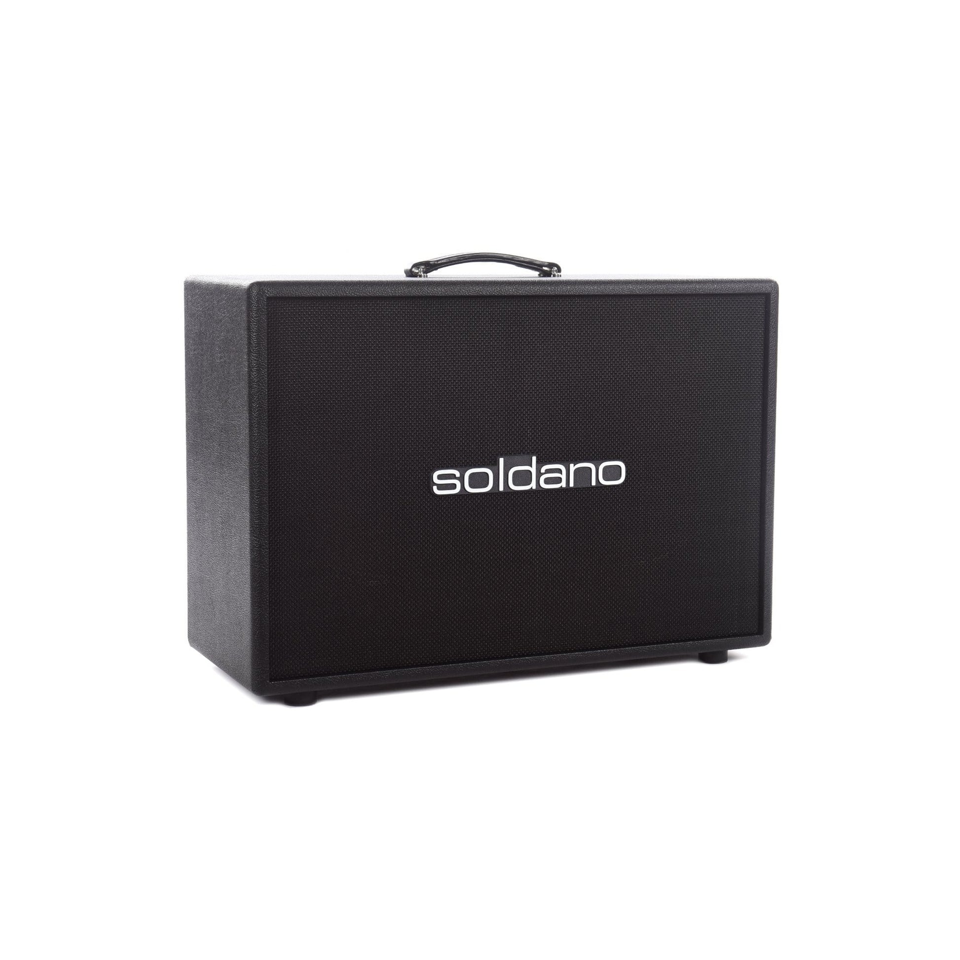 Soldano 2x12" Cab 120w 8 Ohms Black Tolex Black Grille w/Celestion Vintage 30 Speakers Amps / Guitar Amps / Guitar Cabinets