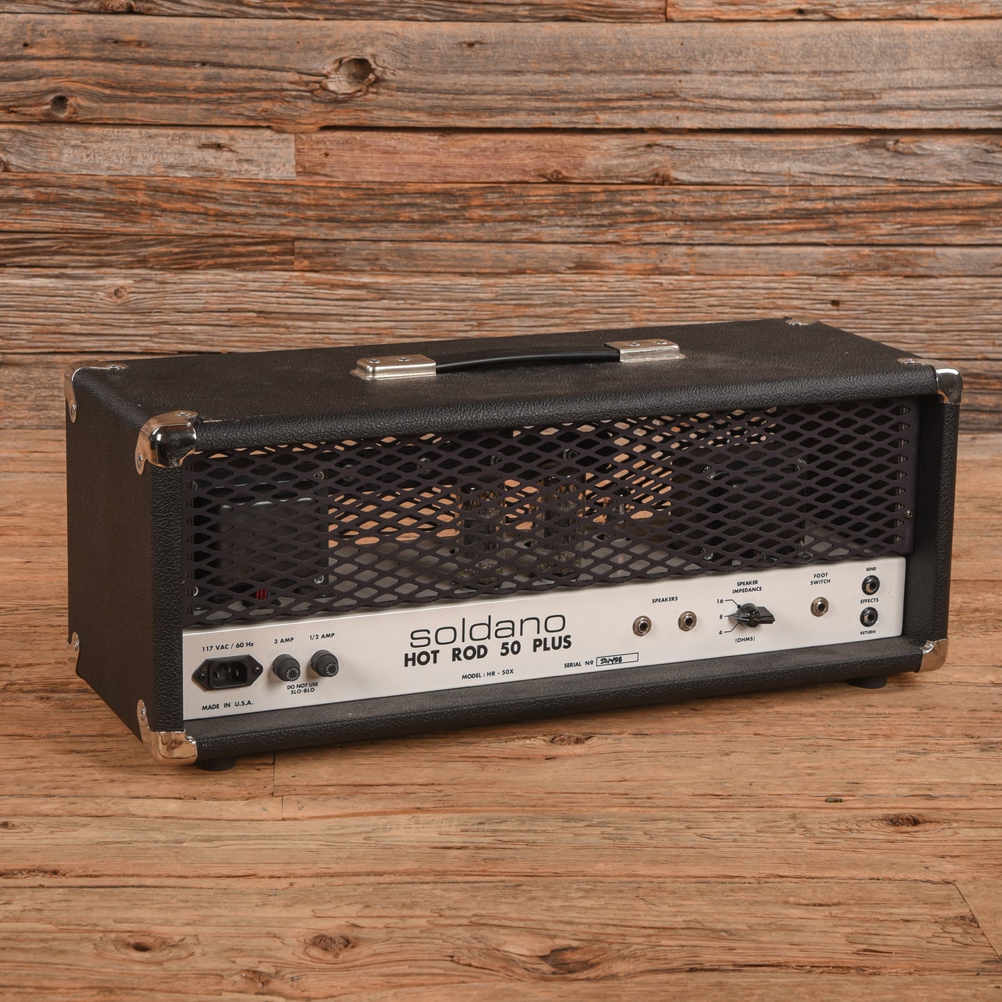 Soldano Hot Rod 50 Plus 50-Watt Guitar Amp Head Amps / Guitar Amps / Guitar Cabinets