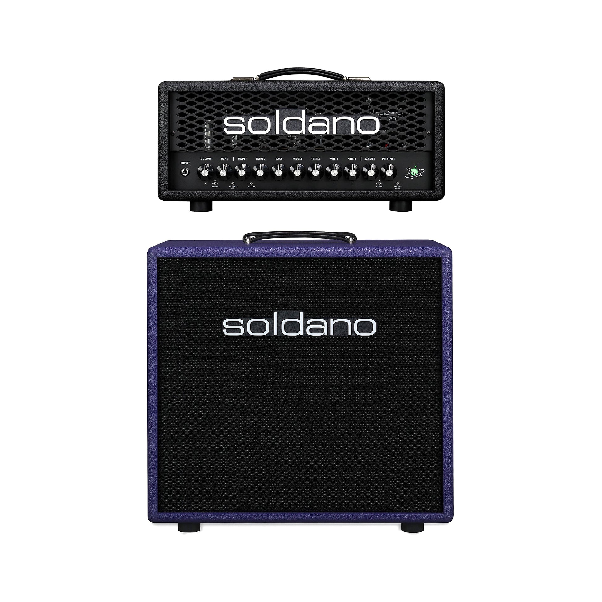 Soldano Astro 20 20w All-tube Head and 1x12" Open Back Cabinet w/ Celestion G12H-150 Redback Purple Bundle Amps / Guitar Amps / Guitar Heads