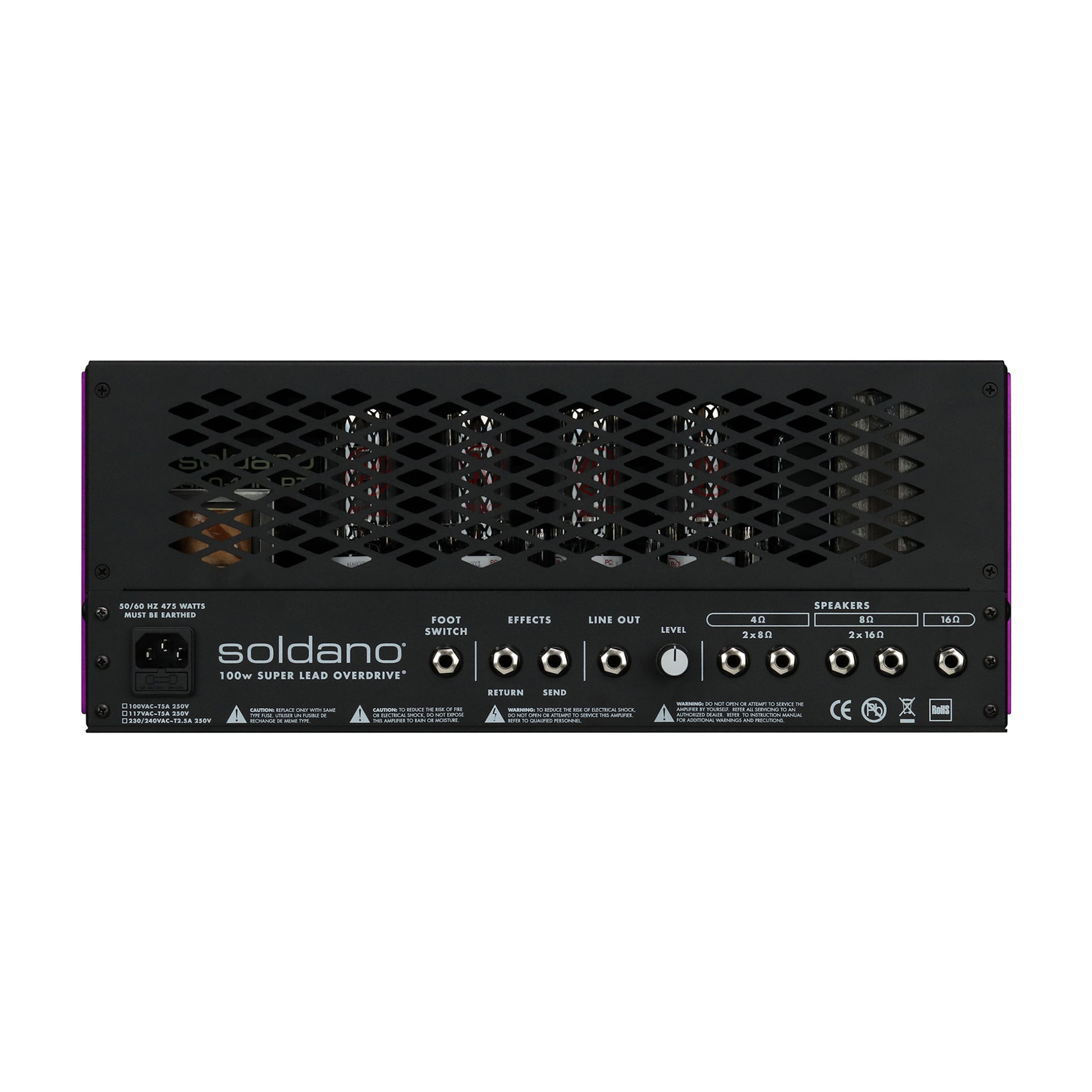 Soldano SLO-100R 100w Super Lead Overdrive Rackmount Amplifier Limited Edition Amps / Guitar Amps / Guitar Heads