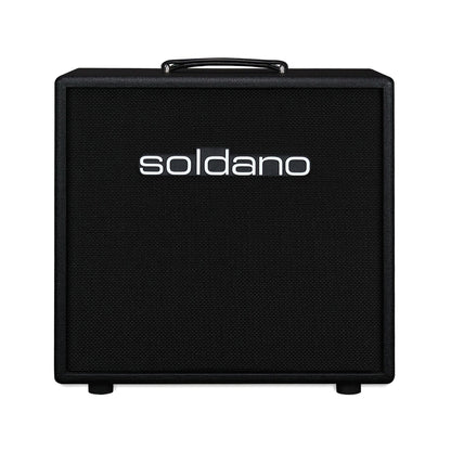 Soldano 1x12" Open Back Cabinet w/ Celestion G12H-150 Redback Black Amps / Guitar Cabinets