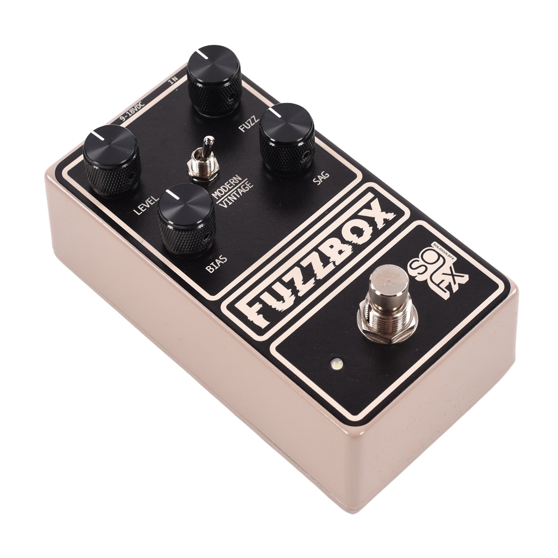 SolidGoldFX Fuzzbox Fuzz Pedal Effect Pedals