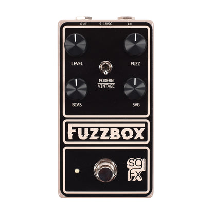 SolidGoldFX Fuzzbox Fuzz Pedal Effect Pedals