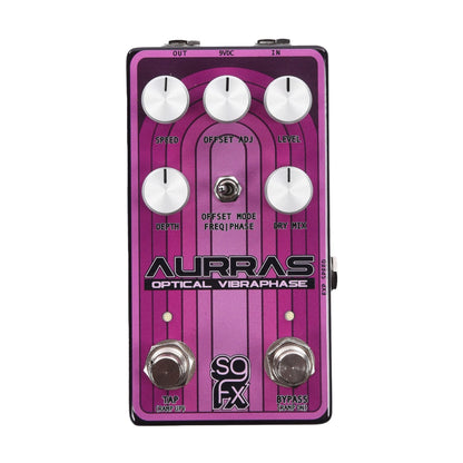 SolidGoldFX Aurras Optical Vibraphase Pedal Effects and Pedals / Phase Shifters