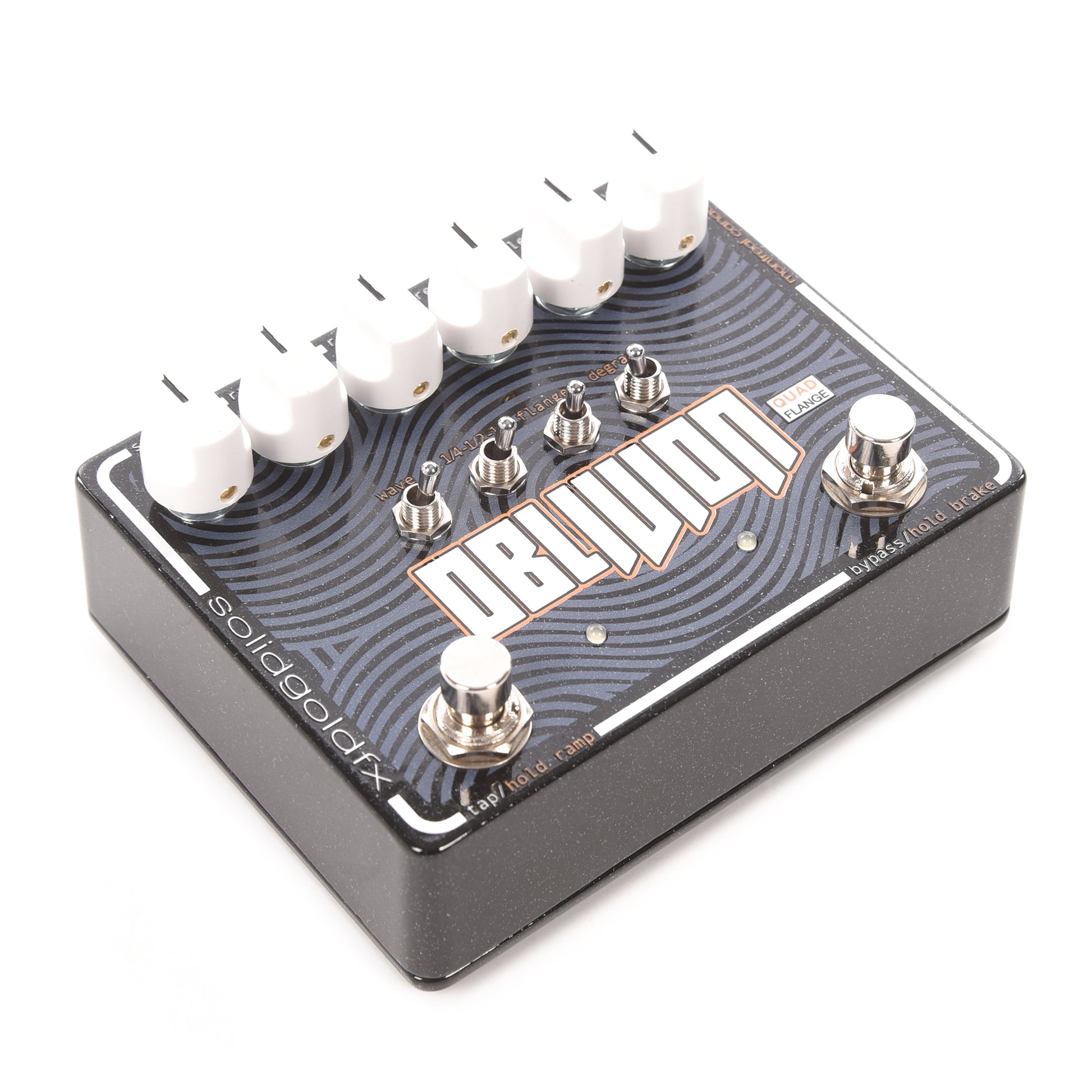 SolidGoldFX Oblivion Quad Flanger Pedal Effects and Pedals / Phase Shifters