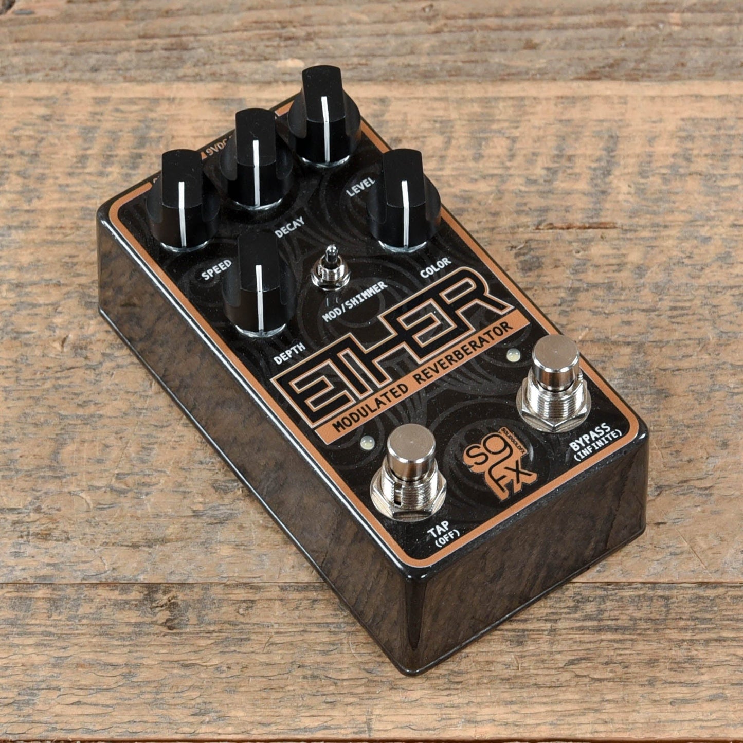 SolidGoldFX Ether Modulated Reverberater Pedal Effects and Pedals / Reverb