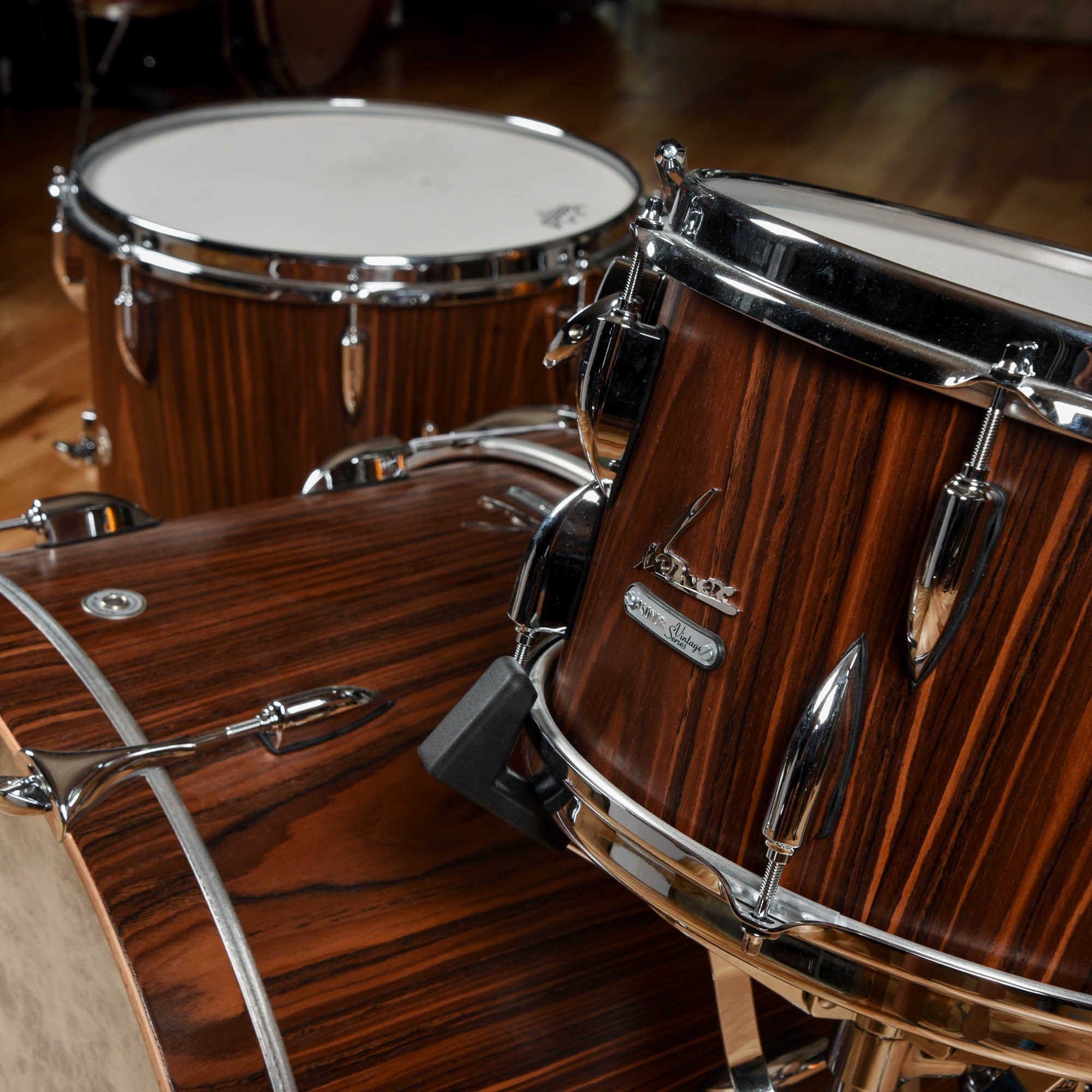 Sonor Vintage Series 13/16/22 3pc. Drum Kit Rosewood Semi-Gloss USED Drums and Percussion / Acoustic Drums / Full Acoustic Kits