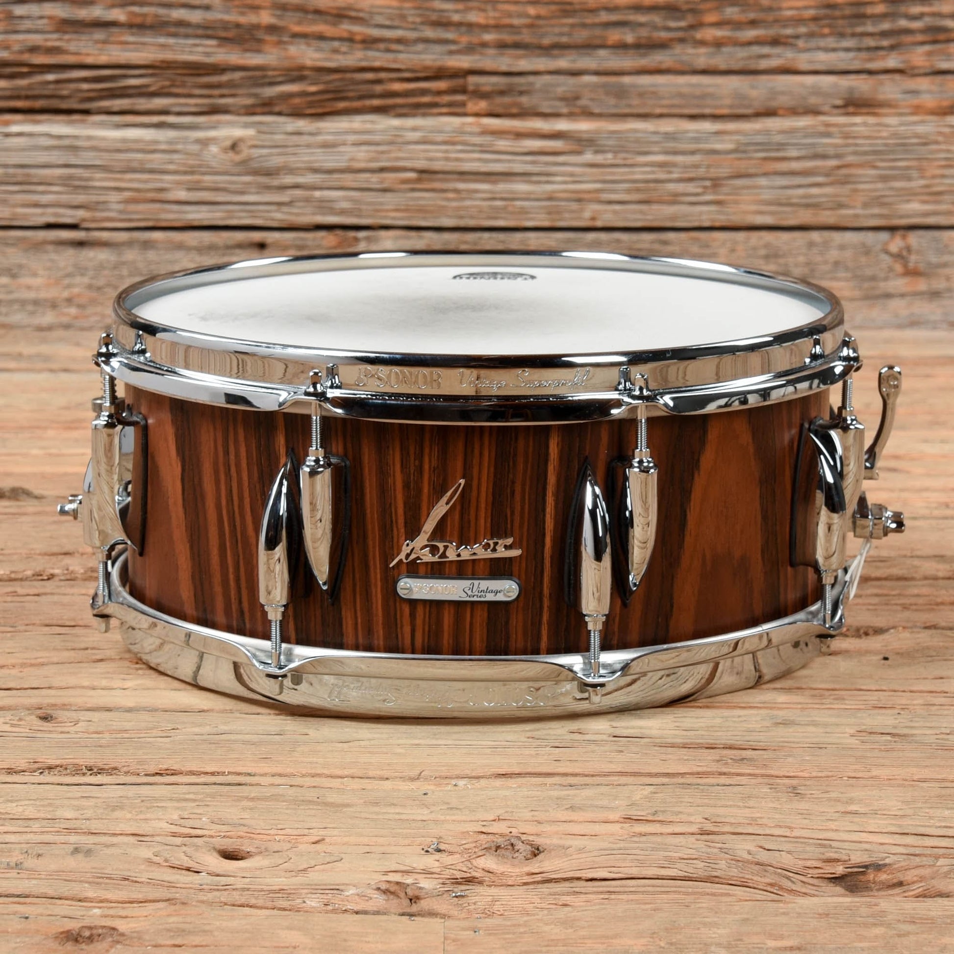 Sonor 5.7x14 Vintage Series Rosewood Semi Gloss Snare Drum USED Drums and Percussion / Acoustic Drums / Snare