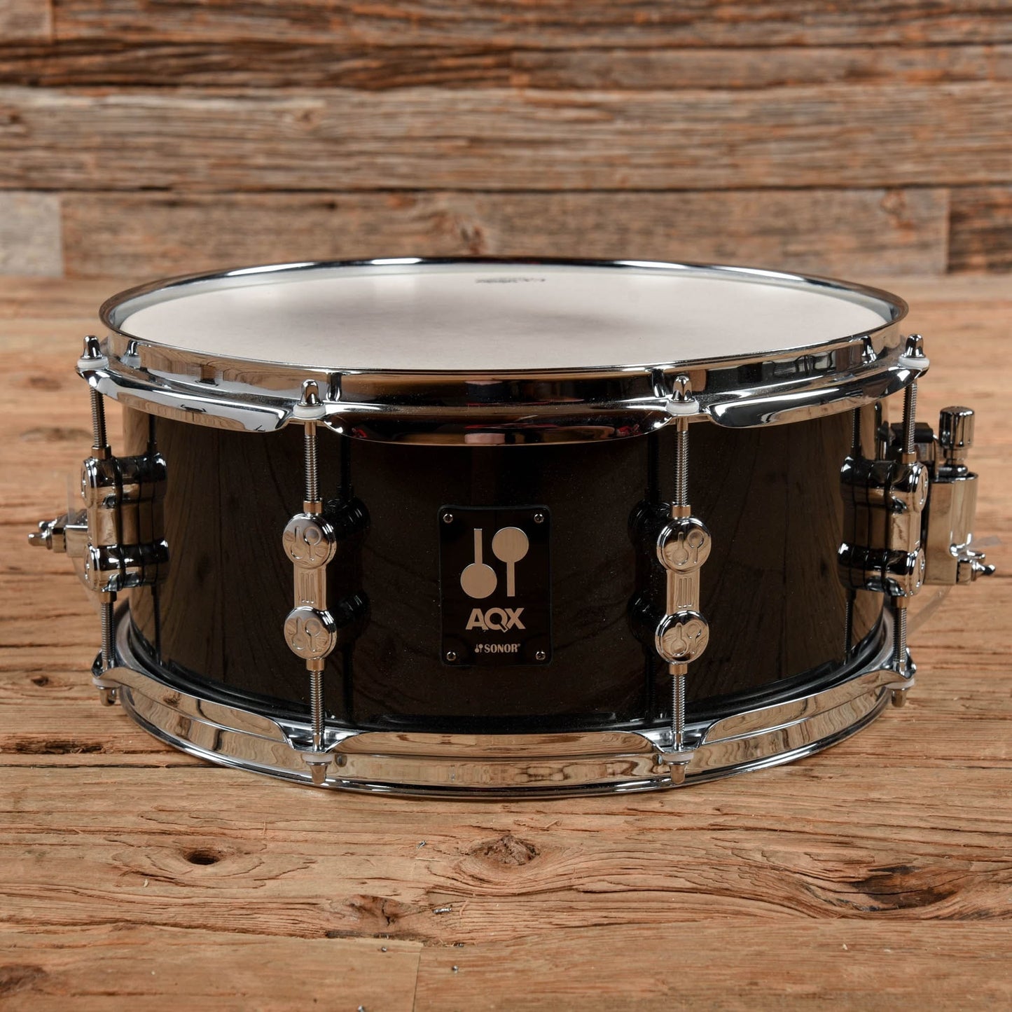 Sonor 6x13 AQX Black Midnight Sparkle Snare Drum USED Drums and Percussion / Acoustic Drums / Snare
