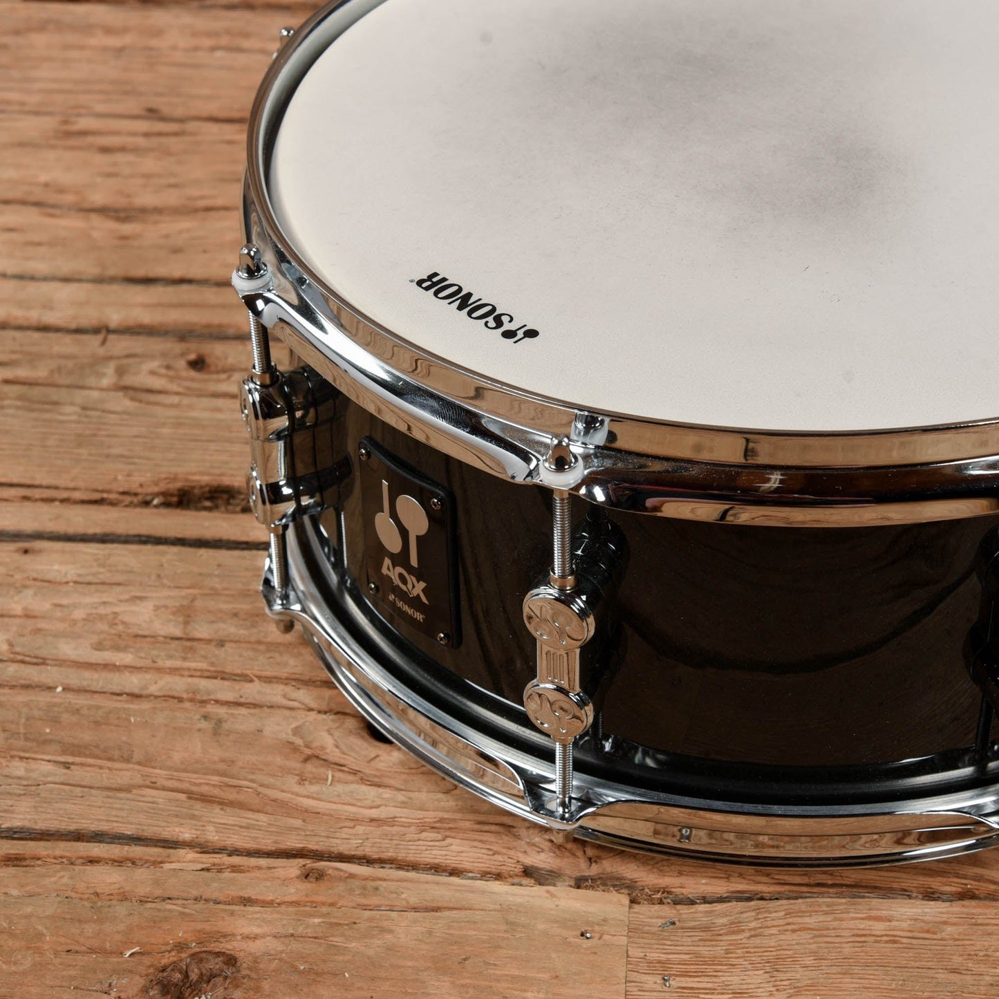 Sonor 6x13 AQX Black Midnight Sparkle Snare Drum USED Drums and Percussion / Acoustic Drums / Snare