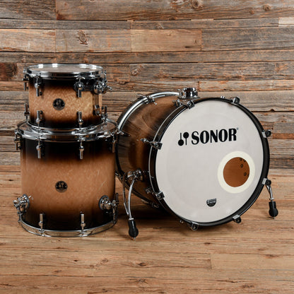 Sonor Delite 12/16/20 Birdseye Maple Tobacco Burst Drums and Percussion / Acoustic Drums / Snare