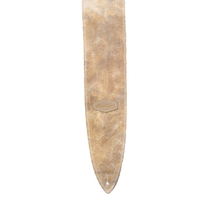 Souldier Distressed Leather w/Suede Torpedo Bass Strap Old Gold Accessories / Straps