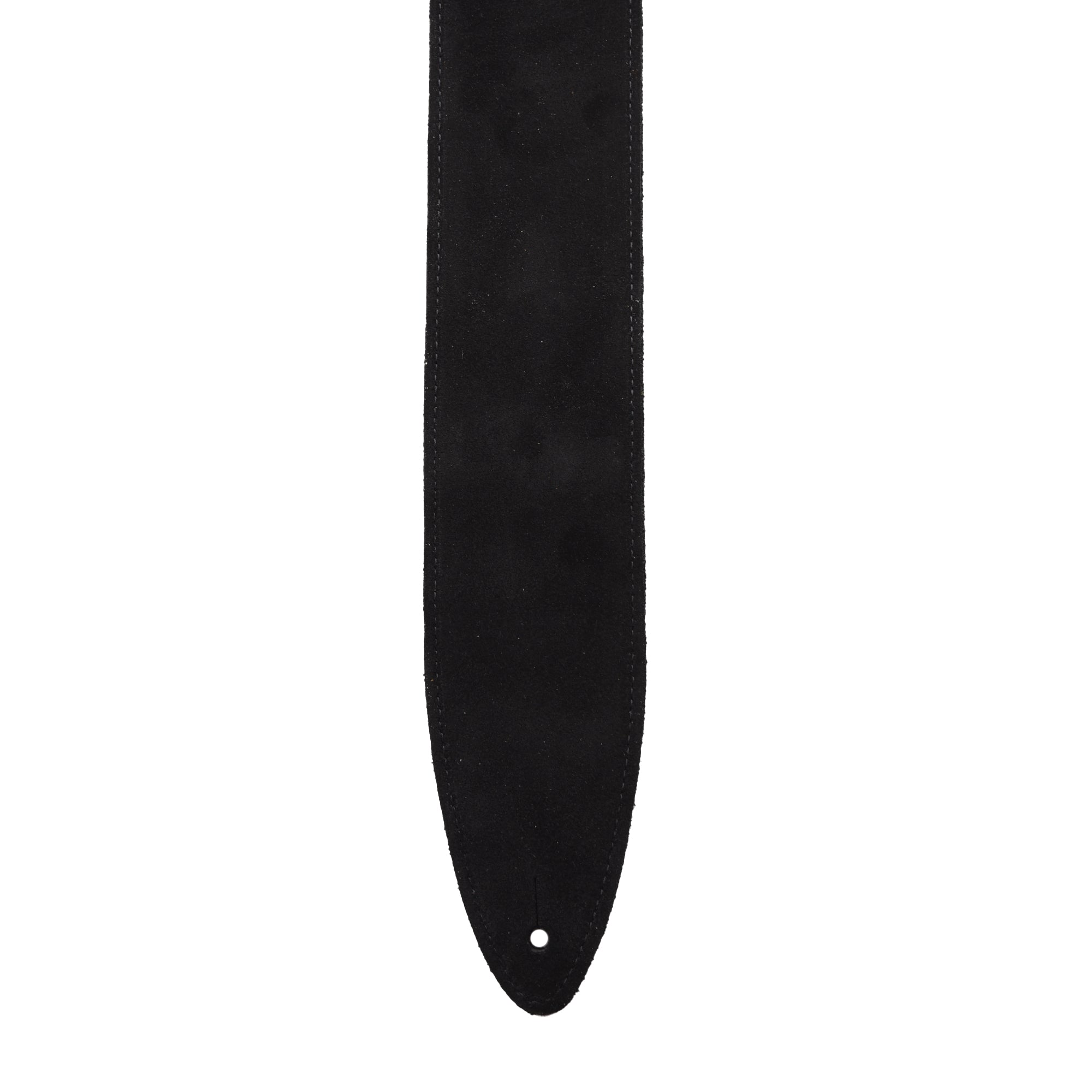 Souldier Distressed Leather w/Suede Torpedo Guitar Strap Black Accessories / Straps