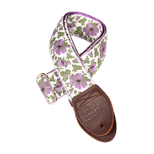 Souldier Larkspur 2" Strap w/Lilac Belt & Warm Brown Ends Accessories / Straps