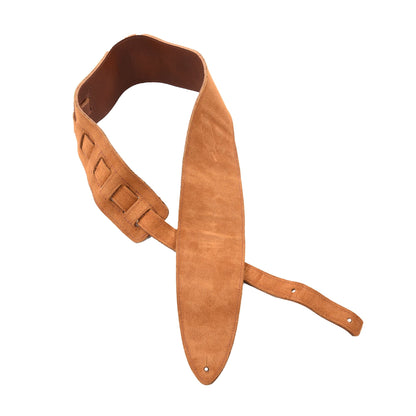 Souldier Rustic Pebble Leather Torpedo Bass Strap Brown Accessories / Straps