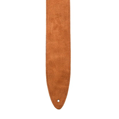 Souldier Rustic Pebble Leather Torpedo Guitar Strap Brown Accessories / Straps
