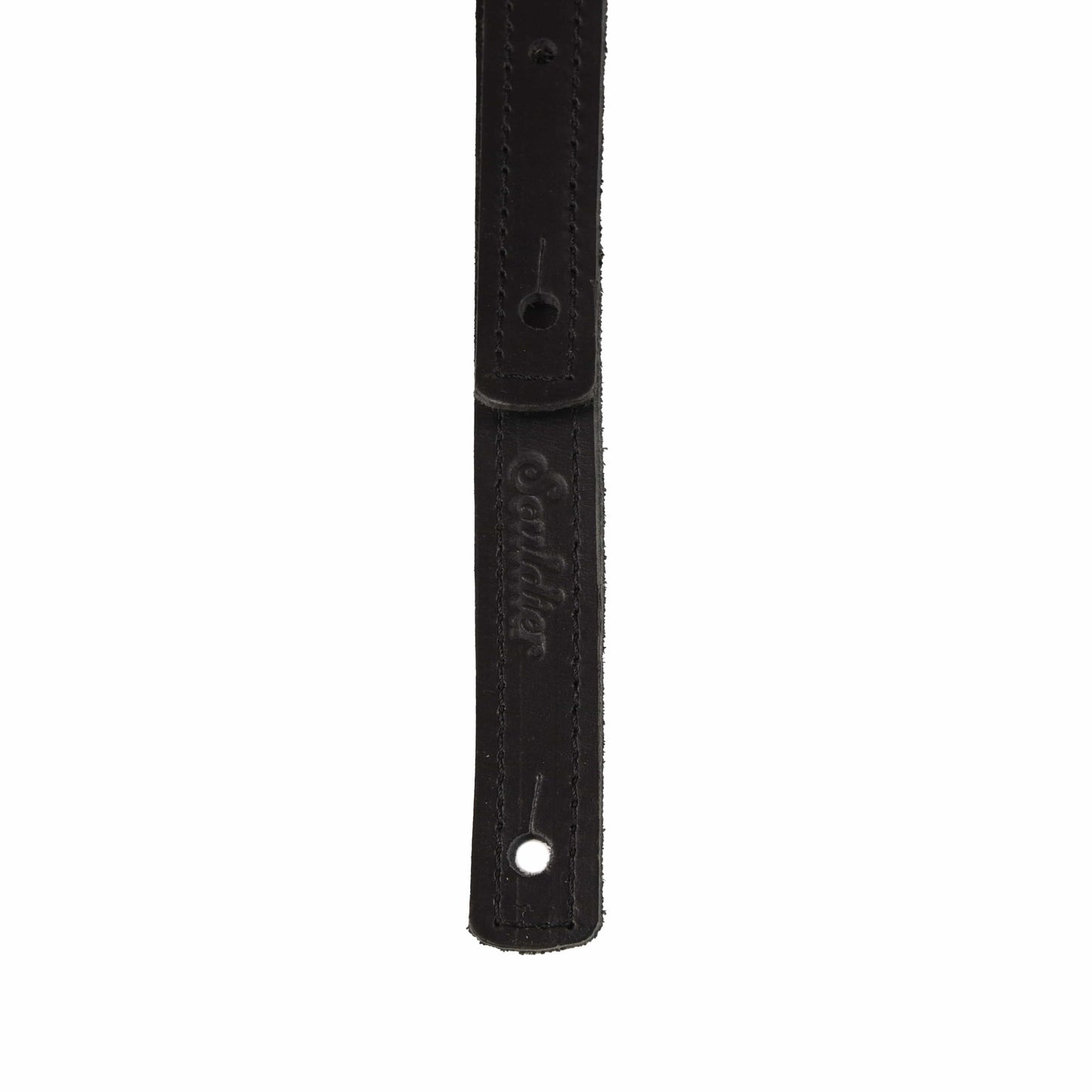 Souldier Saddle Strap Plain Black Strap & Black Pad Accessories / Straps