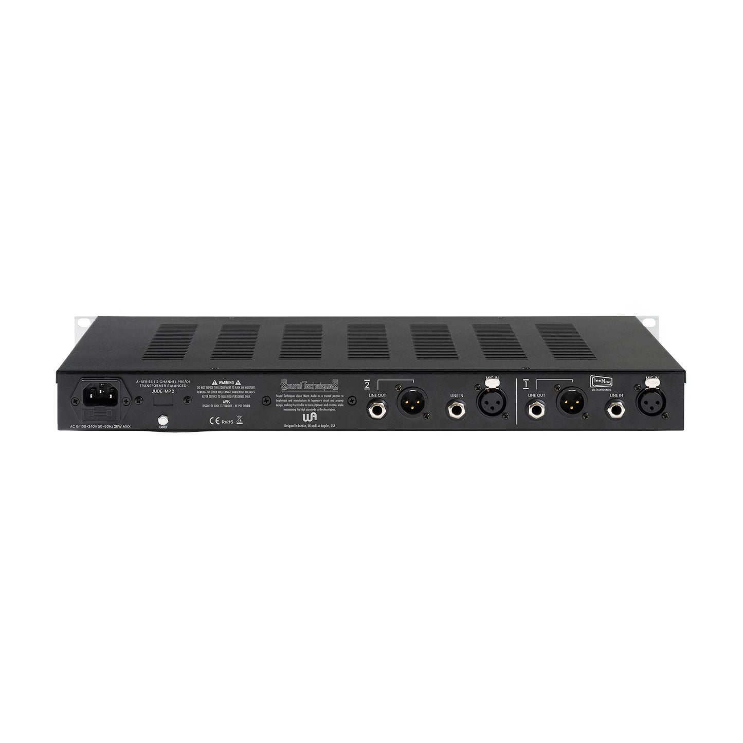 Sound Techniques Stereo Jude Dual-Discrete Console Microphone Preamp Signal Processors