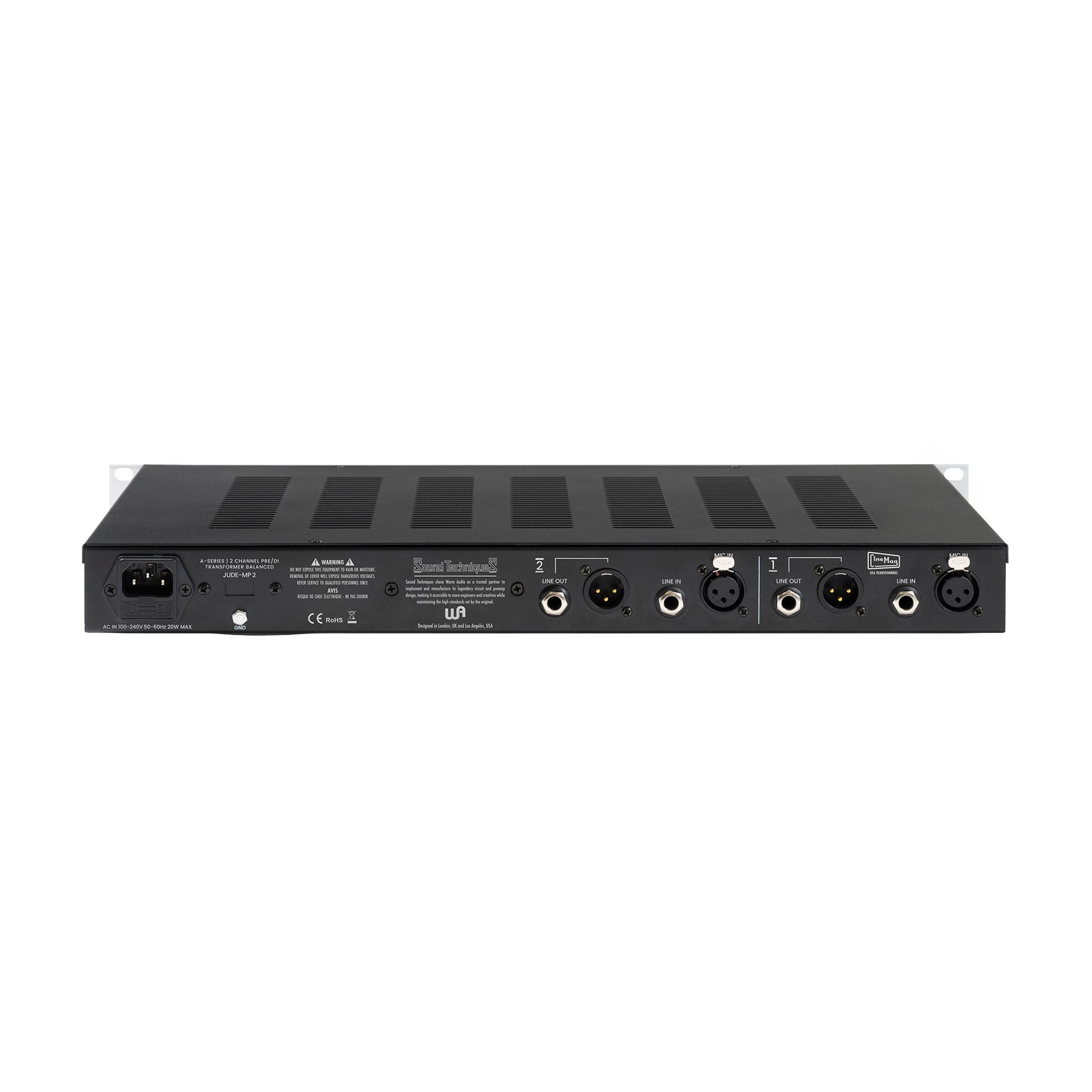 Sound Techniques Stereo Jude Dual-Discrete Console Microphone Preamp Signal Processors