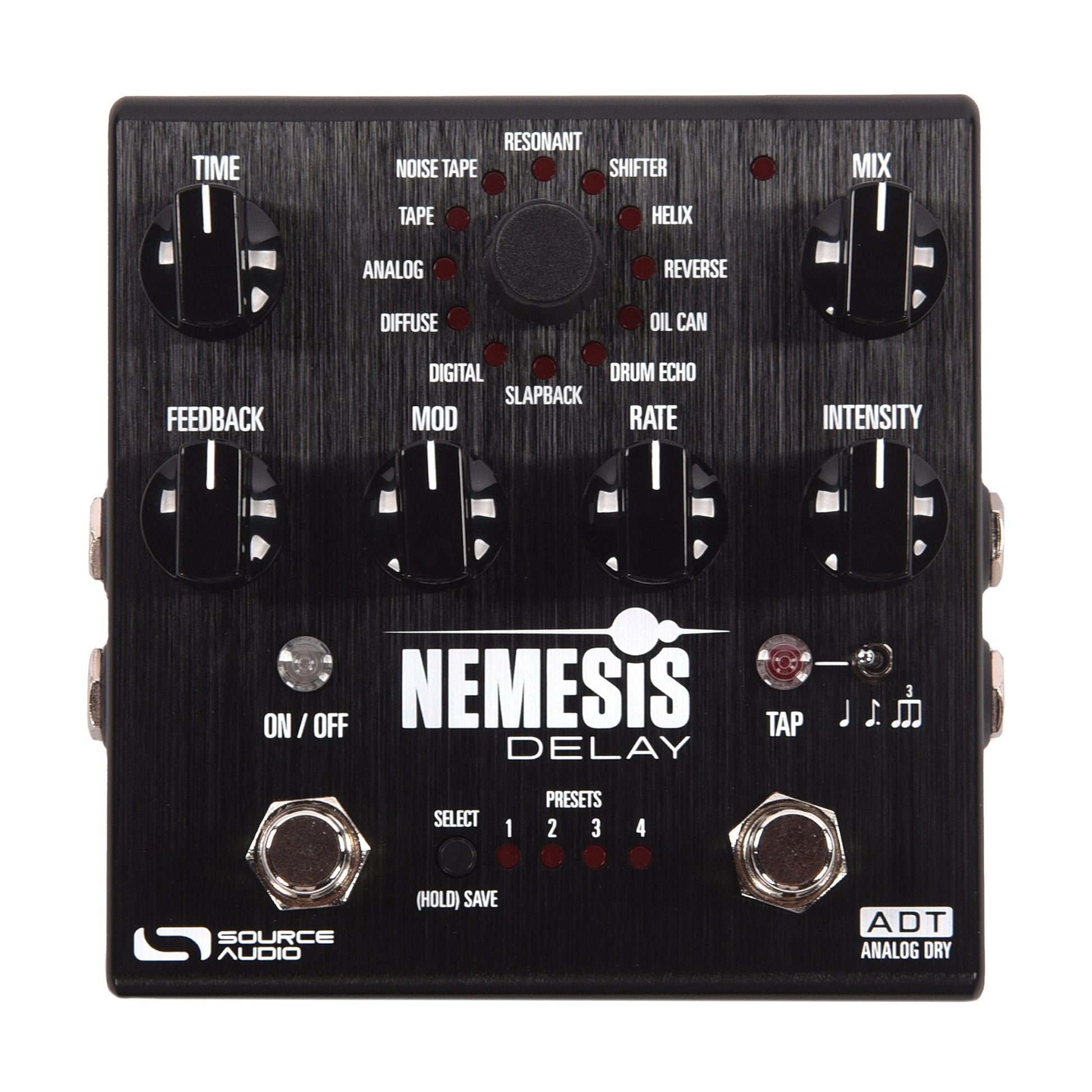 analog effects pedals Source Audio Nemesis ADT Delay Pedal w/Analog Dry Path