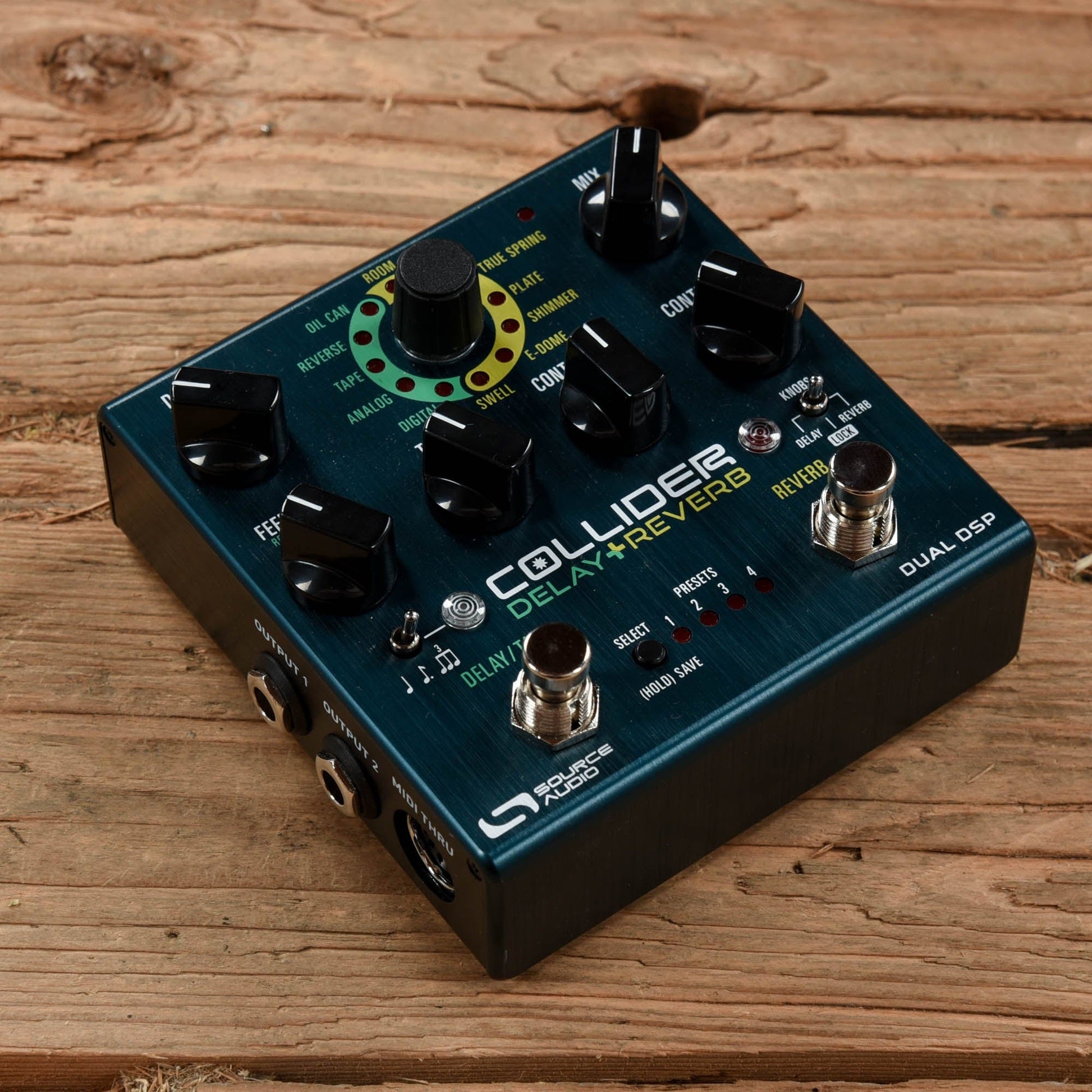 collider pedal Source Audio SA263 Collider Delay + Reverb – Chicago Music Exchange
