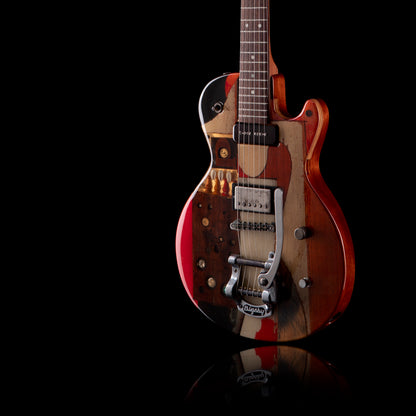 Spalt Totemguitar G2101 3 Sisters w/Pine, Mahogany, Redwood