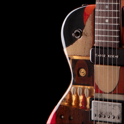 Spalt Totemguitar G2101 3 Sisters w/Pine, Mahogany, Redwood