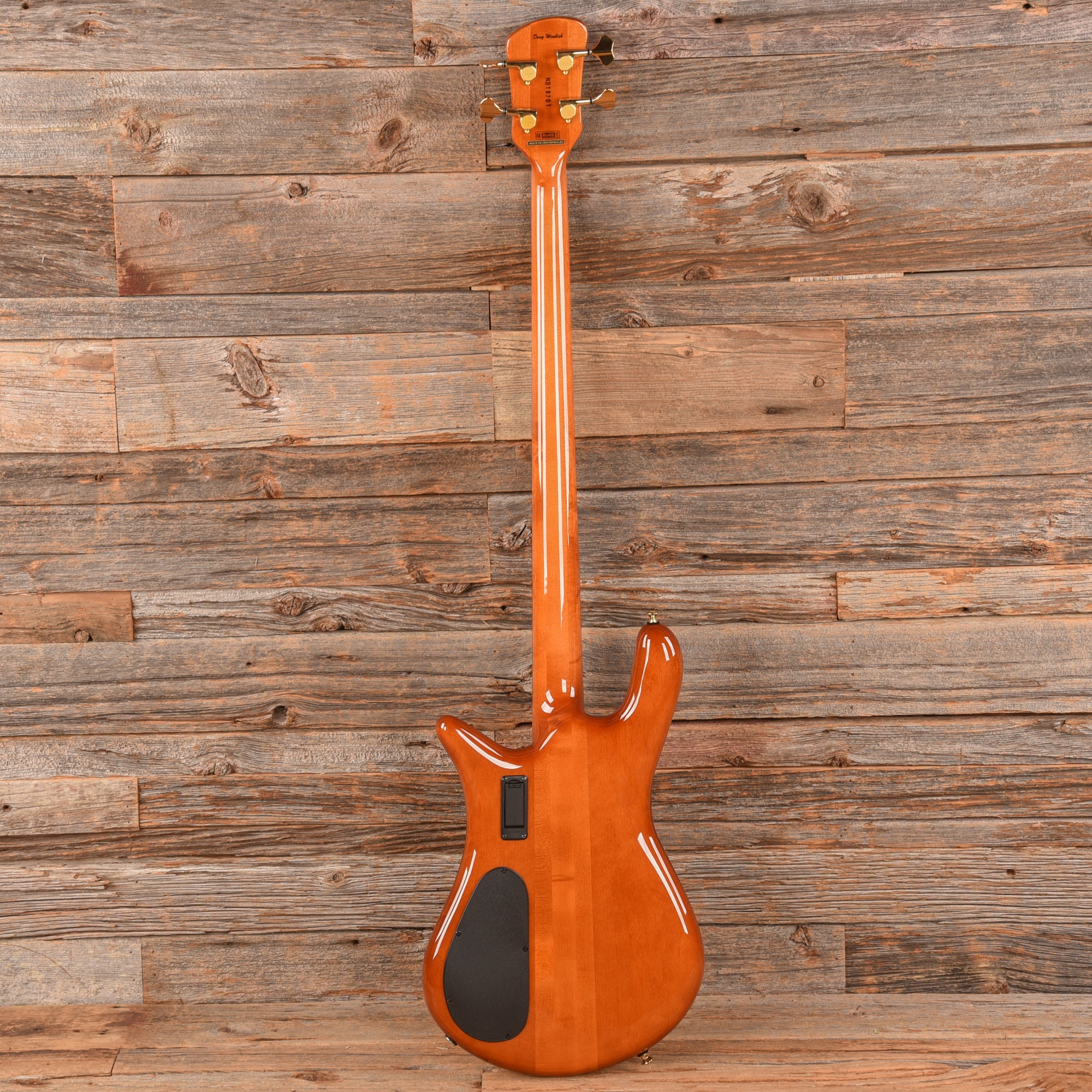 Spector Doug Wimbish Signature Euro 4 LX DW Amber Stain Gloss Bass Guitars / 4-String
