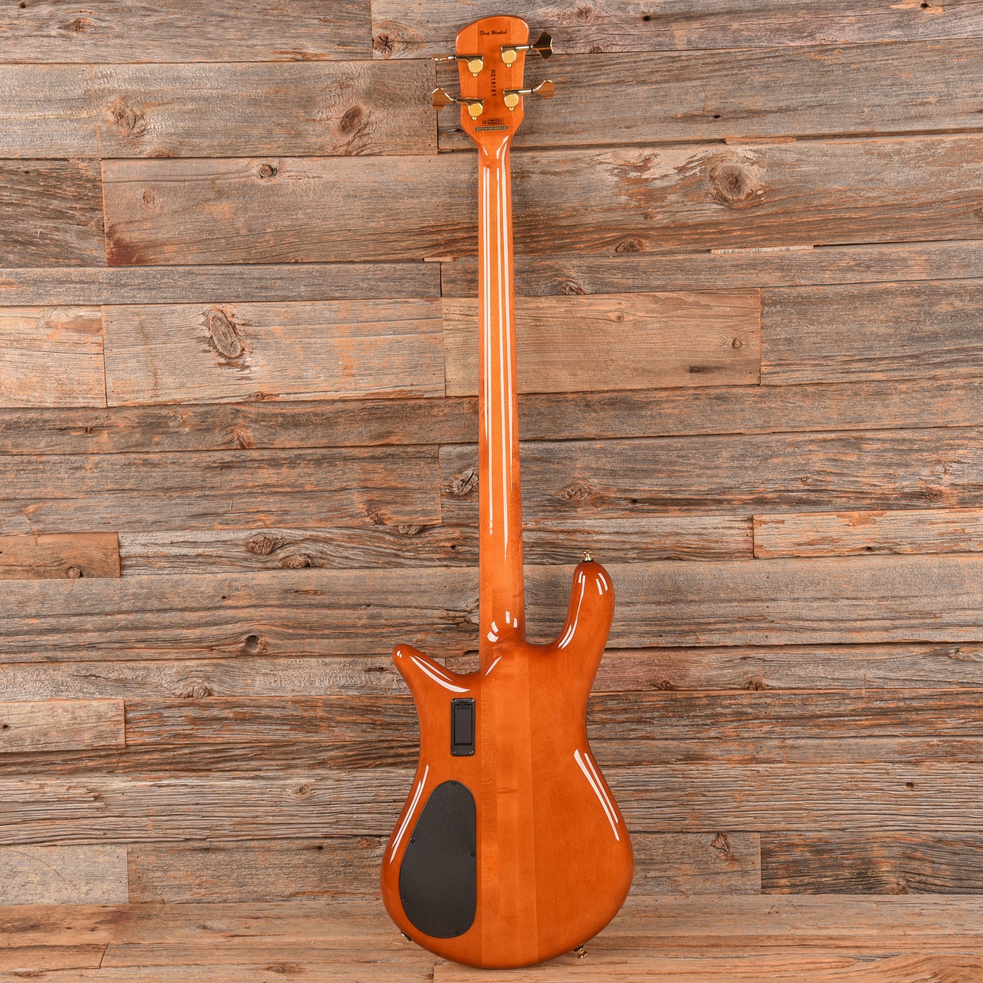 Spector Doug Wimbish Signature Euro 4 LX DW Amber Stain Gloss Bass Guitars / 4-String