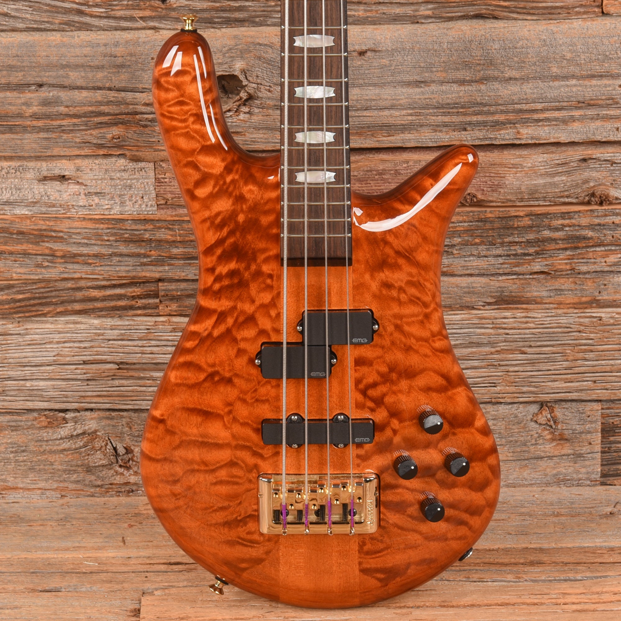 Spector Doug Wimbish Signature Euro 4 LX DW Amber Stain Gloss Bass Guitars / 4-String