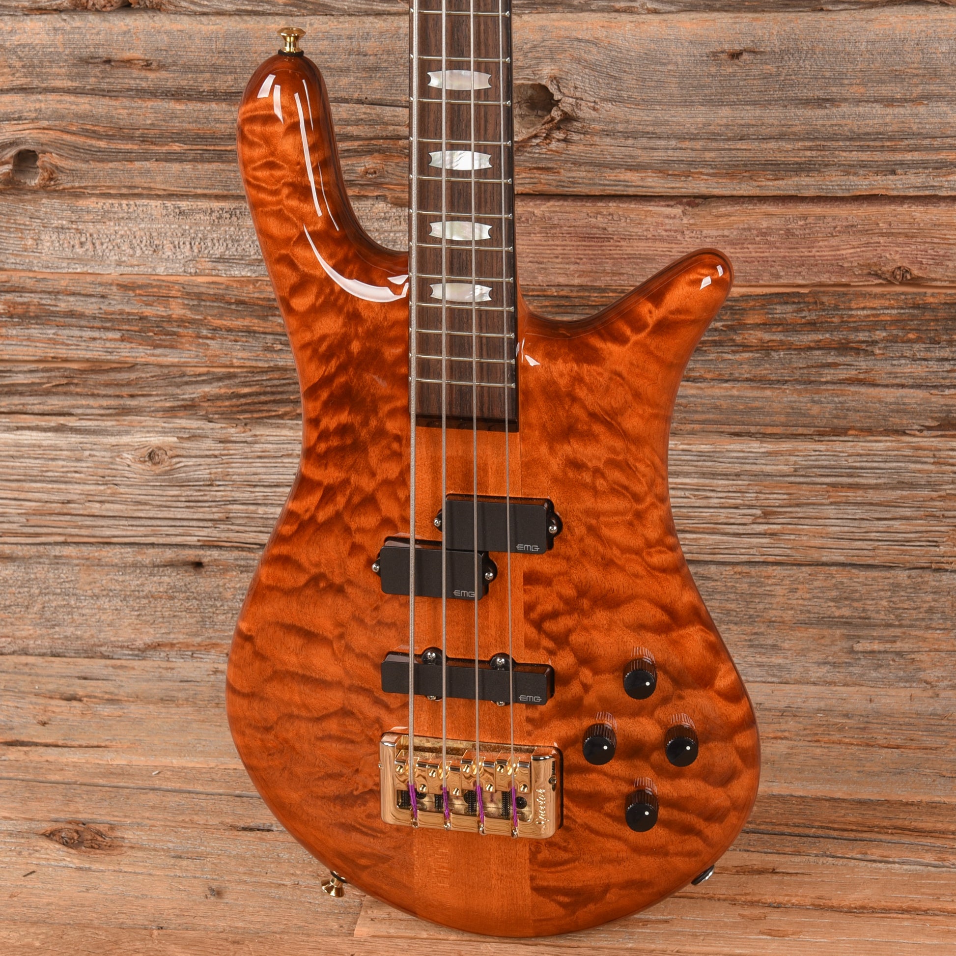 Spector Doug Wimbish Signature Euro 4 LX DW Amber Stain Gloss Bass Guitars / 4-String