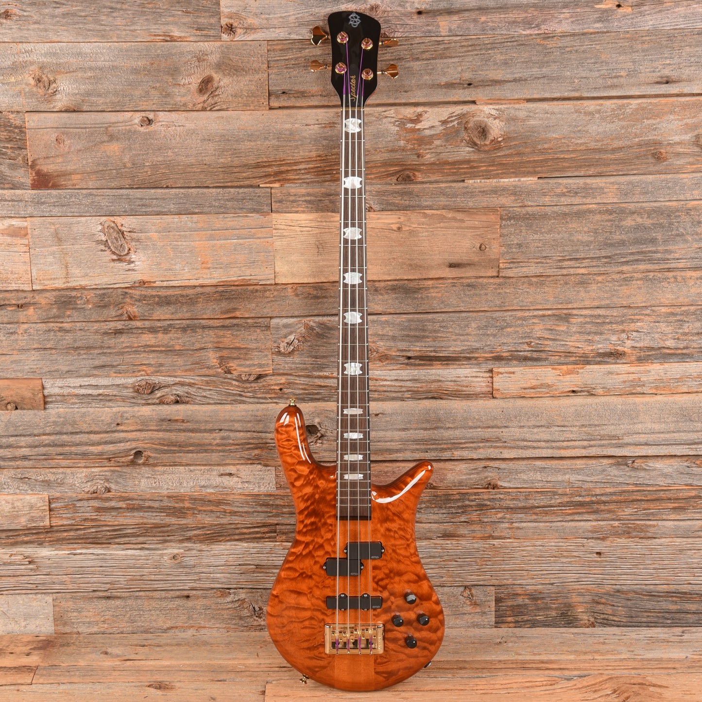 Spector Doug Wimbish Signature Euro 4 LX DW Amber Stain Gloss Bass Guitars / 4-String