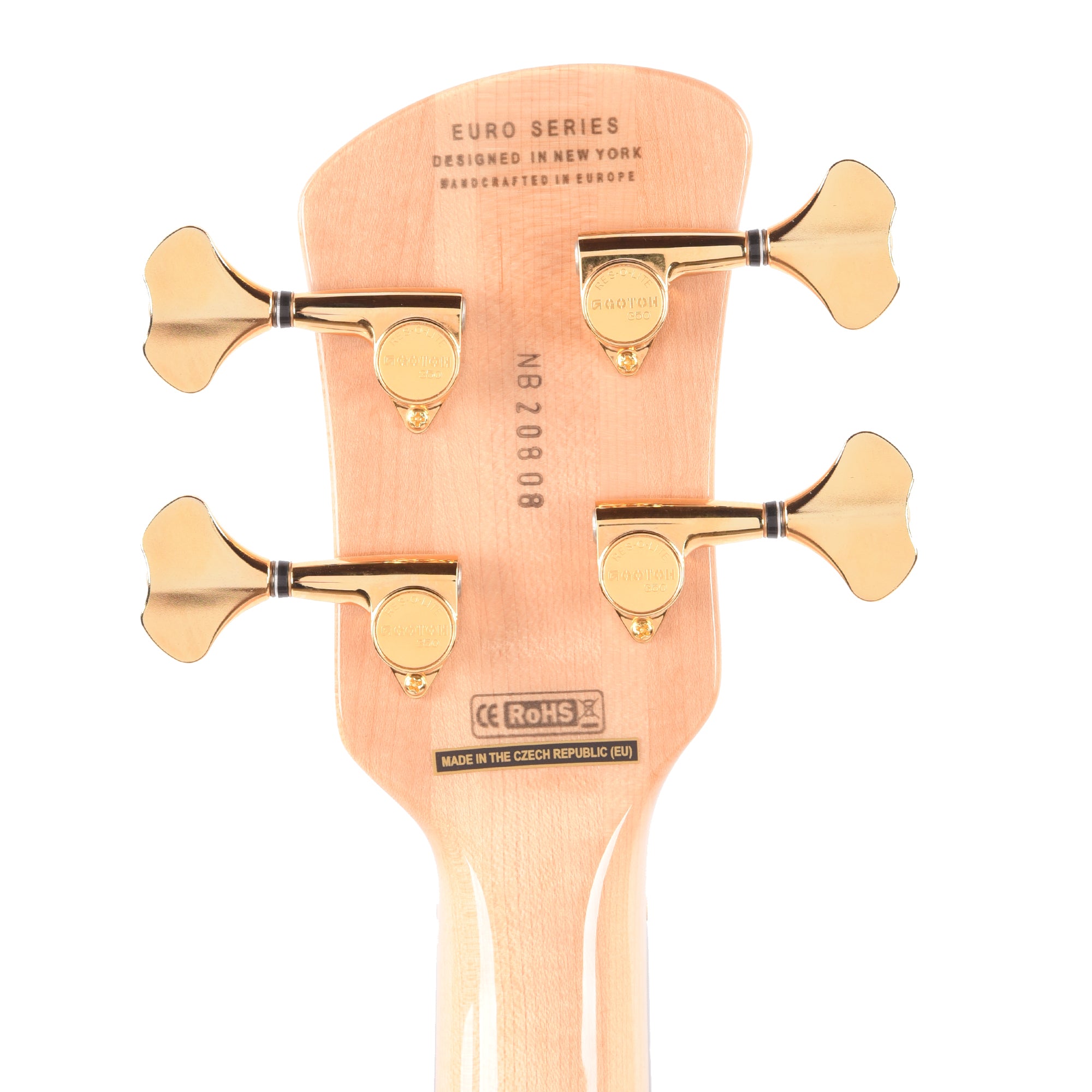 Spector Euro 4 Custom Bass Natural Gloss Bass Guitars / 4-String