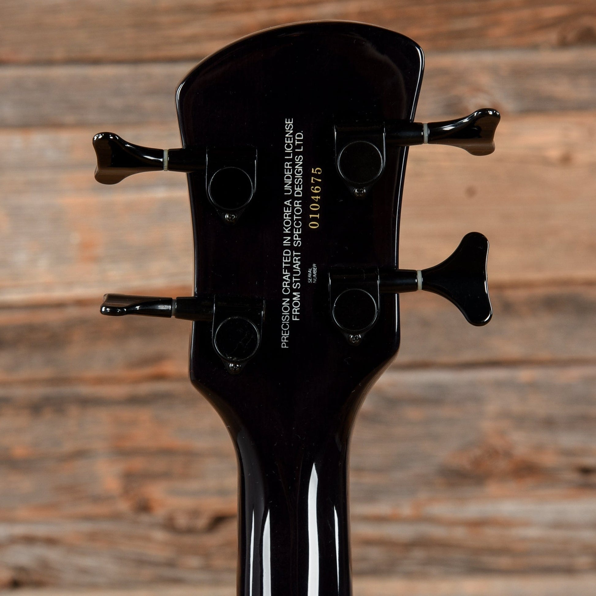 Spector NS-2000/4 Transparent Black Bass Guitars / 4-String