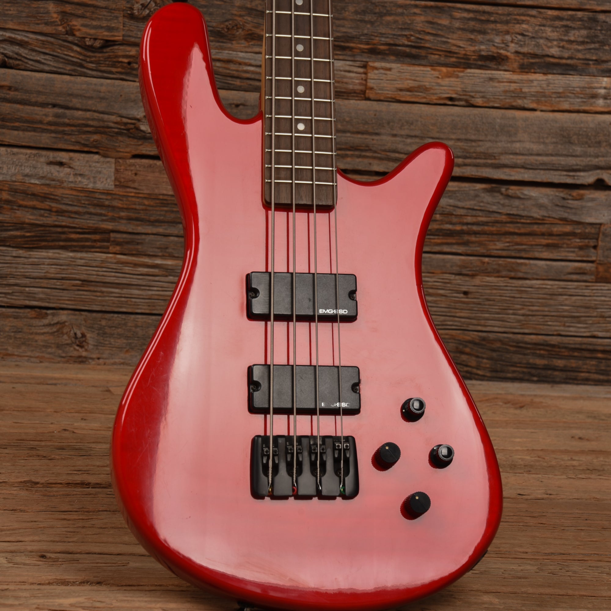 Spector Performer Deluxe 4 Red 2009 Bass Guitars / 4-String