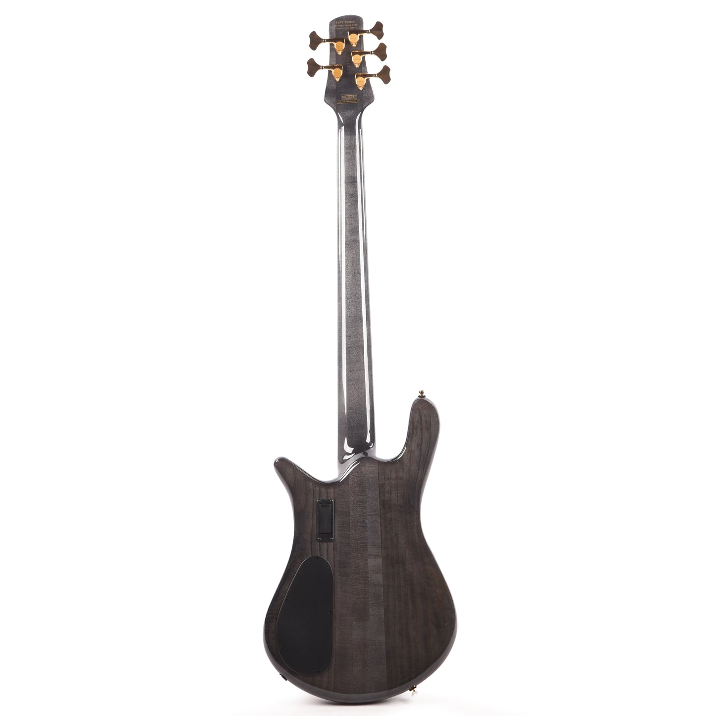 Spector Euro 5 Custom Bass Natural Black Burst Gloss Bass Guitars / 5-String or More