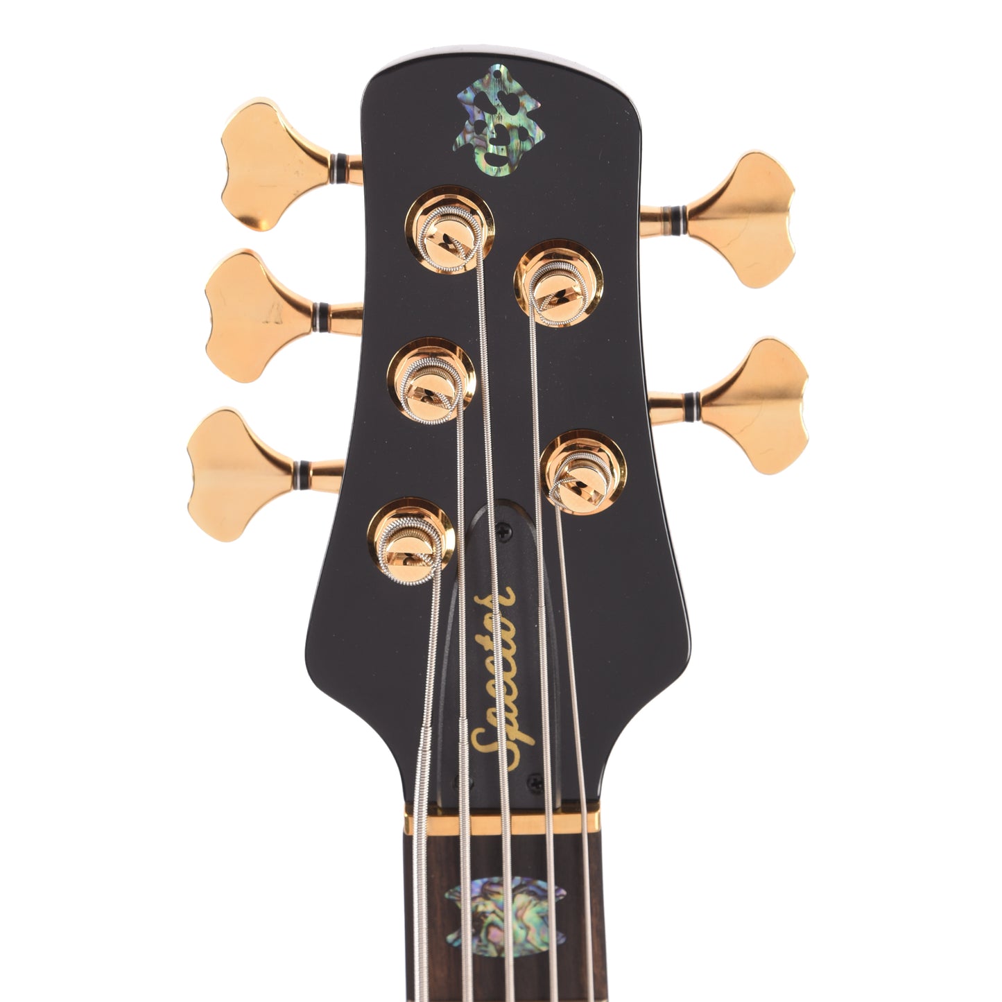 Spector Euro 5 Custom Bass Natural Black Burst Gloss Bass Guitars / 5-String or More