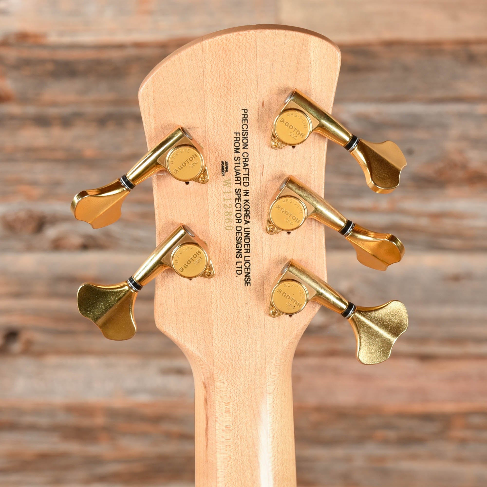 Spector Legend Classic 5 Natural Bass Guitars / 5-String or More