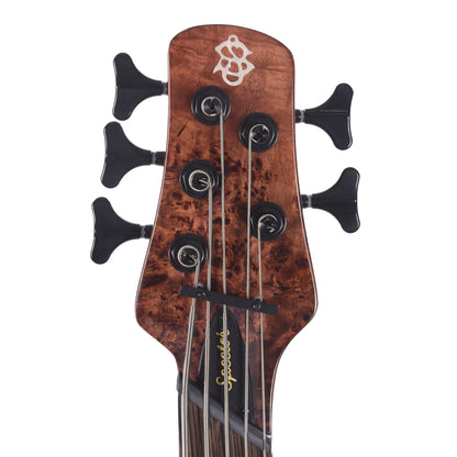 Spector NS Dimension 5 Bass Super Faded Black Gloss Bass Guitars / 5-String or More