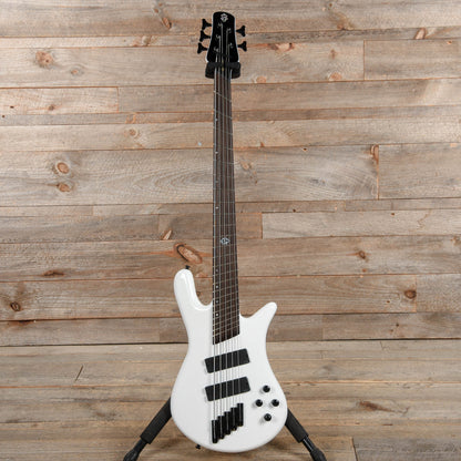 Spector NS Dimension 5 Bass White Sparkle Gloss Bass Guitars / 5-String or More