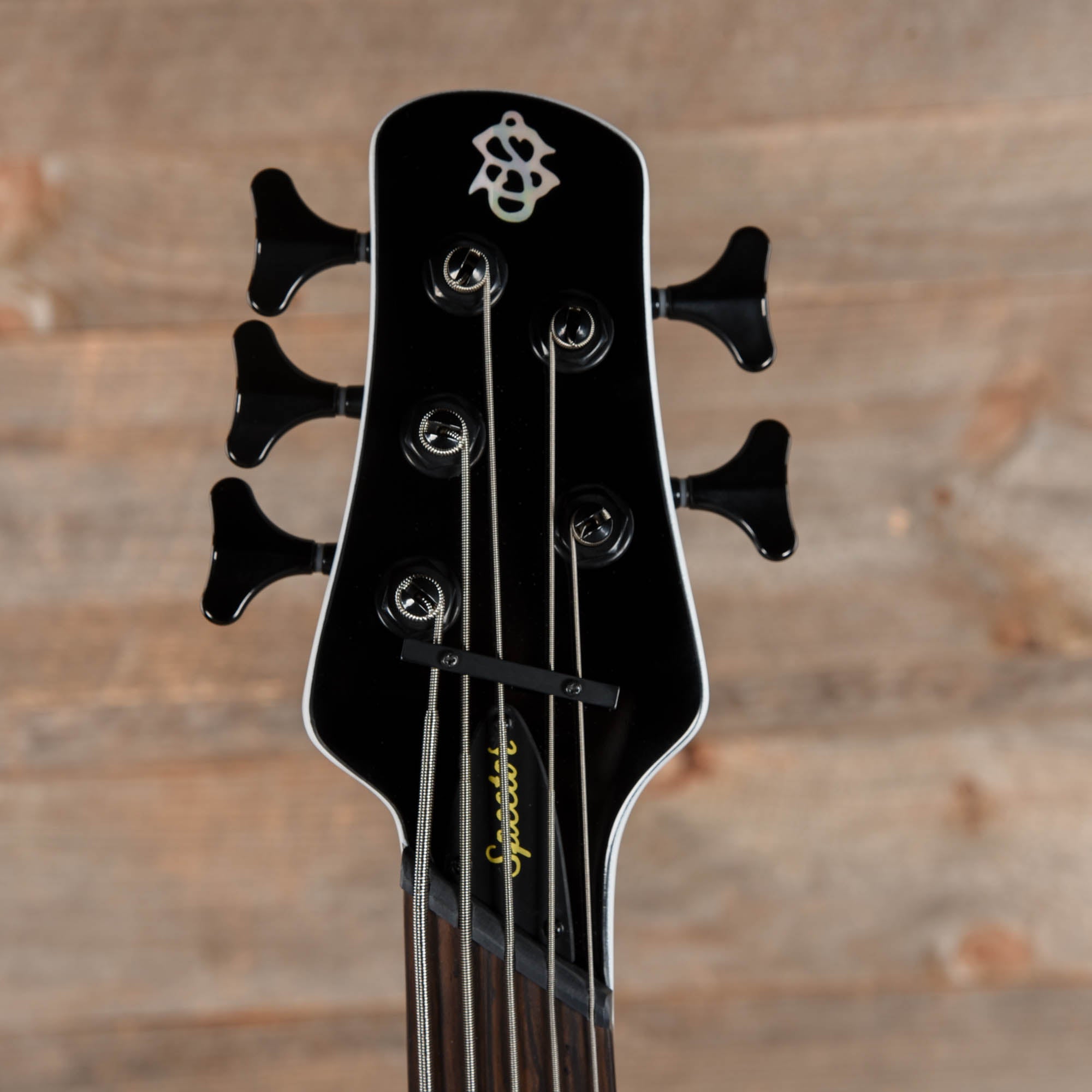 Spector NS Dimension 5 Bass White Sparkle Gloss Bass Guitars / 5-String or More