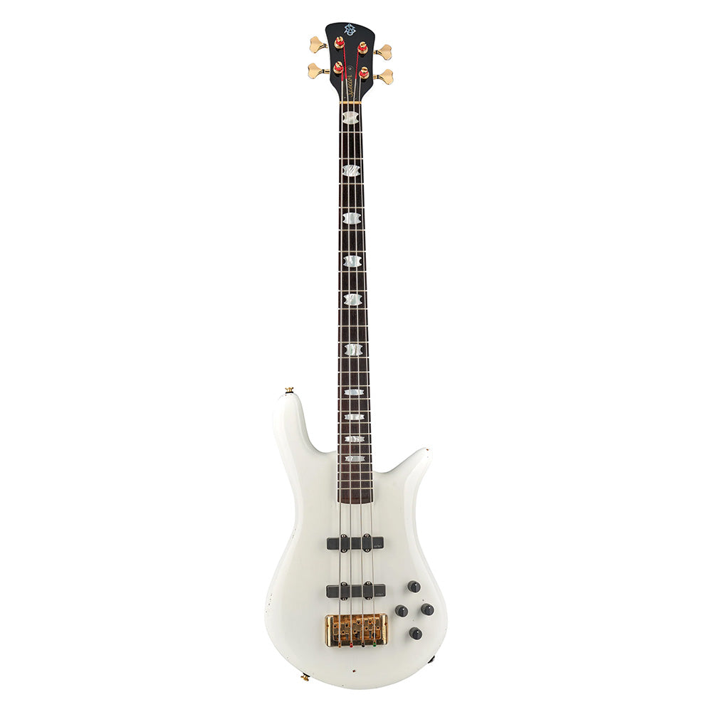 Spector Euro 4 Doug Wimbish Aged White Bass Guitars