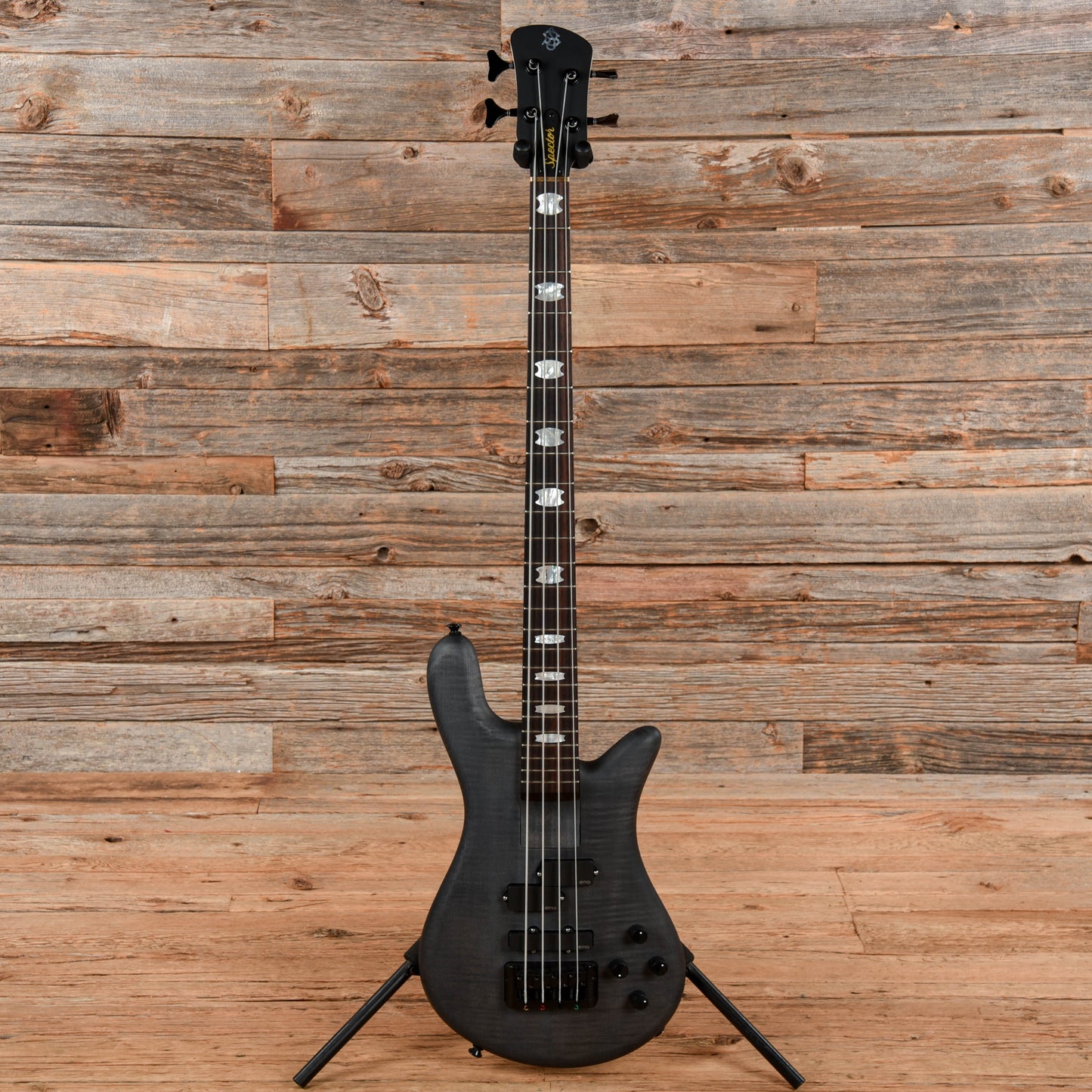 Spector Euro 4 LX Satin Trans-Black Bass Guitars