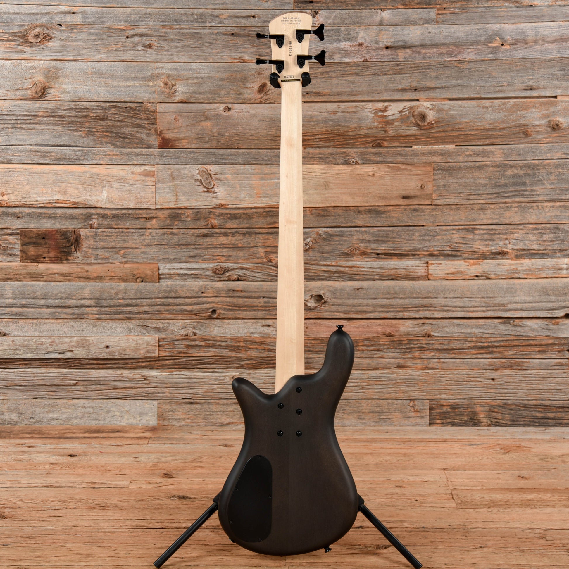 Spector Euro 4 LX Satin Trans-Black Bass Guitars