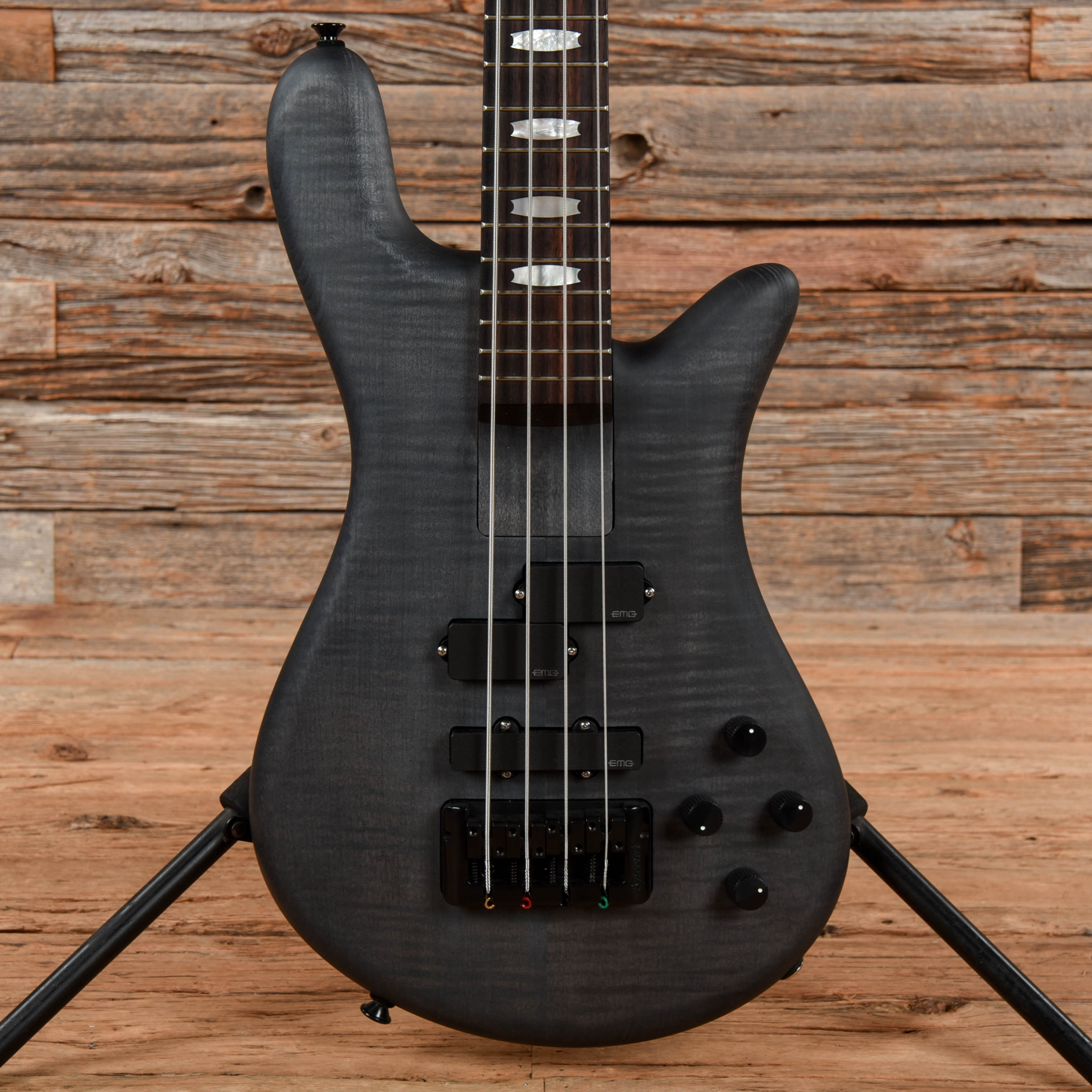 Spector Euro 4 LX Satin Trans-Black Bass Guitars