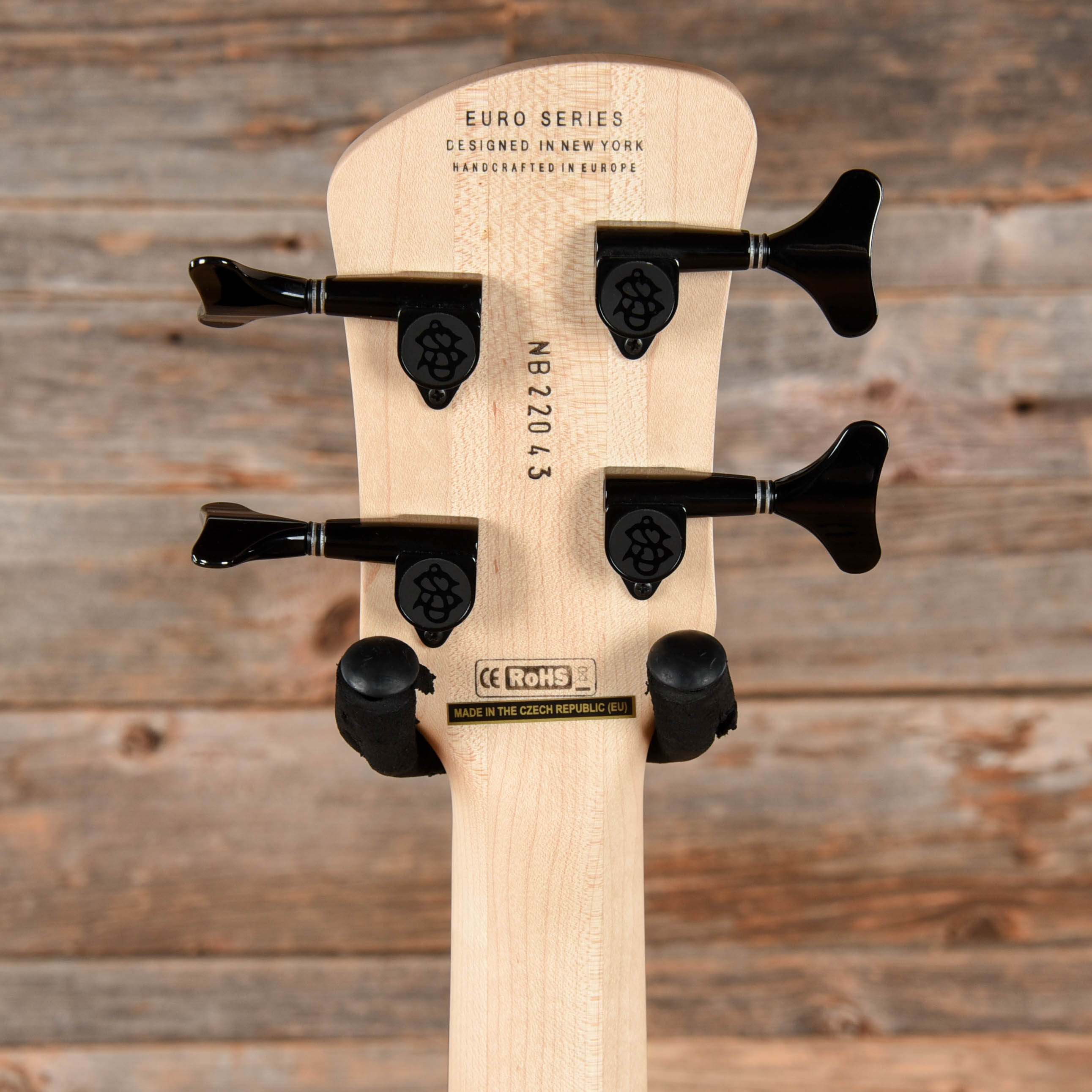 Spector Euro 4 LX Satin Trans-Black Bass Guitars