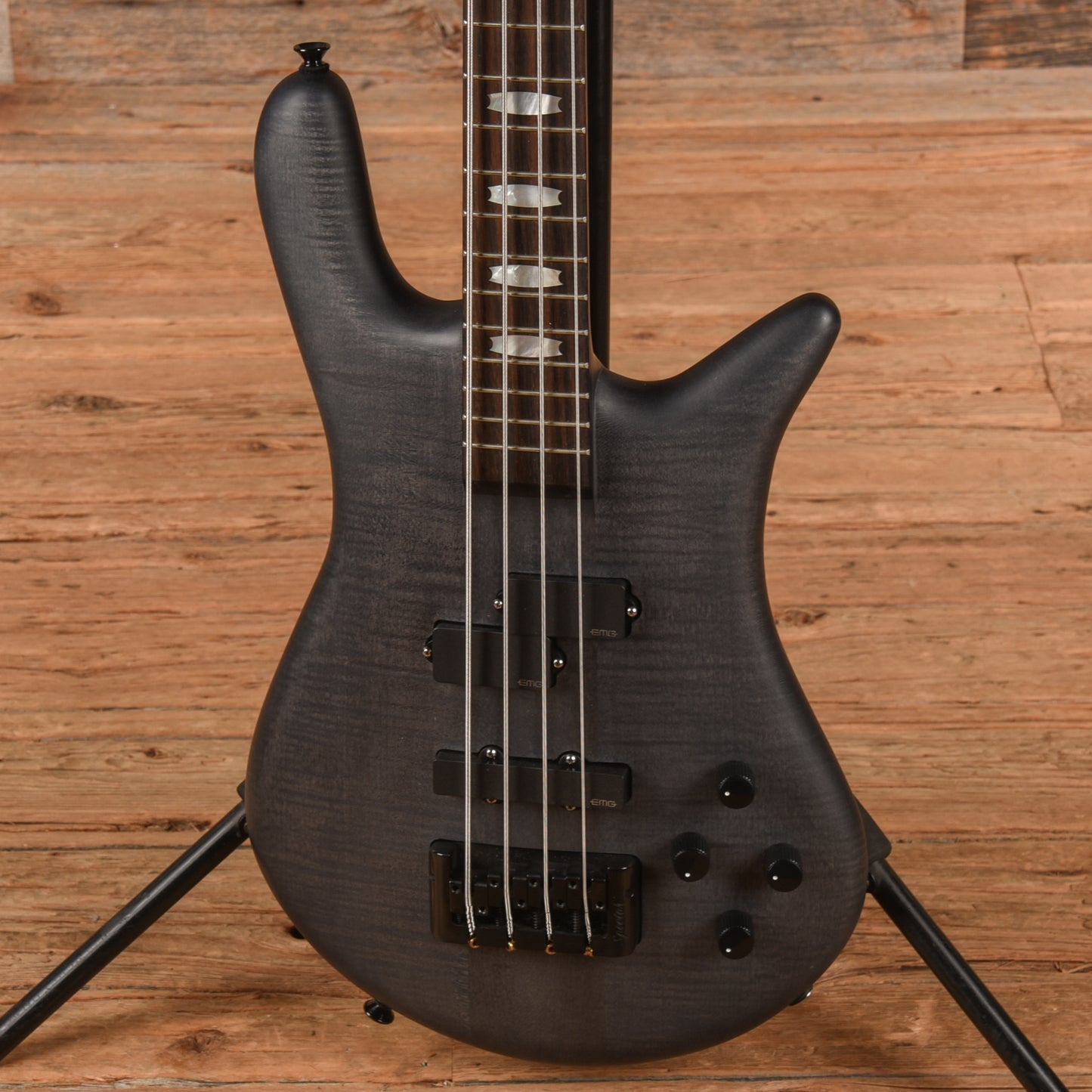 Spector Euro 4 LX Transparent Black 2022 Bass Guitars